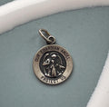 Sterling Silver 15 mm Our Guardian Angel Pendant