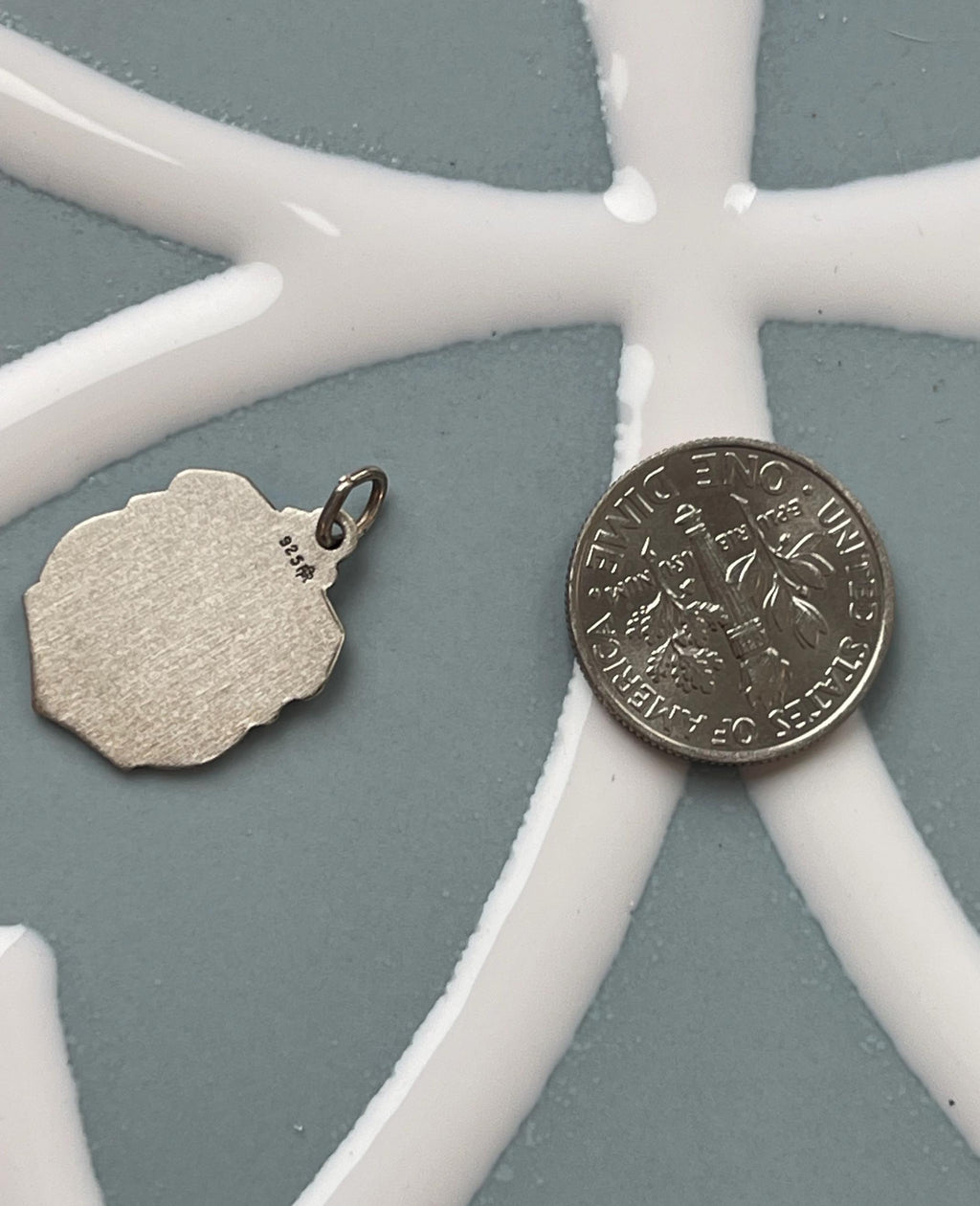 Sterling Silver Saint Michael Medal Pendant