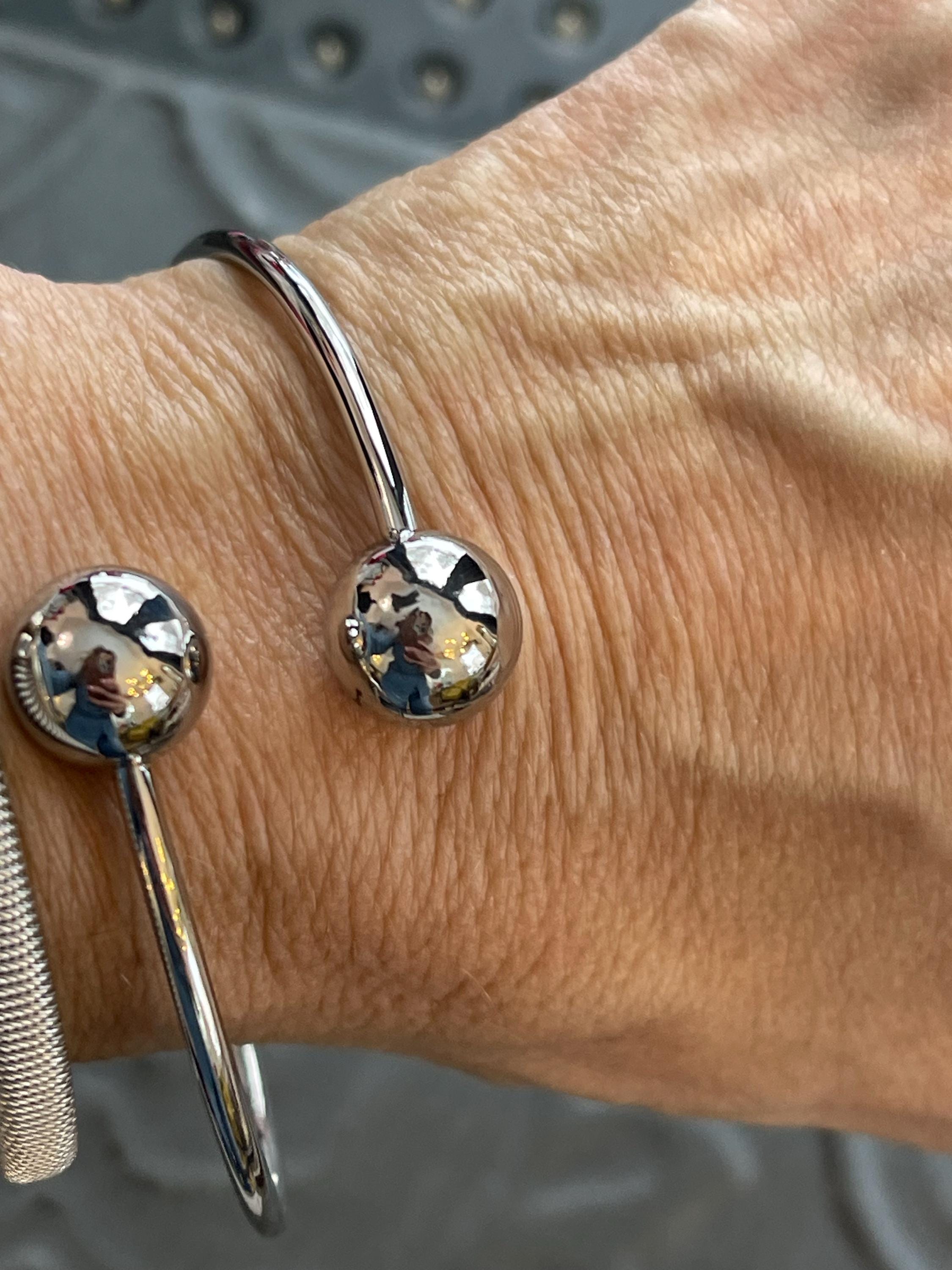 Stainless Steel Flexible Bangle Bracelet