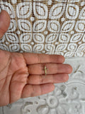 14K Yellow Gold Cross with Religious Detailing