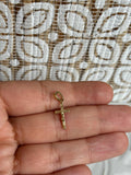 10K Yellow Gold Cross Charm