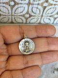 Sterling Silver Lady Of Montserrate Medal