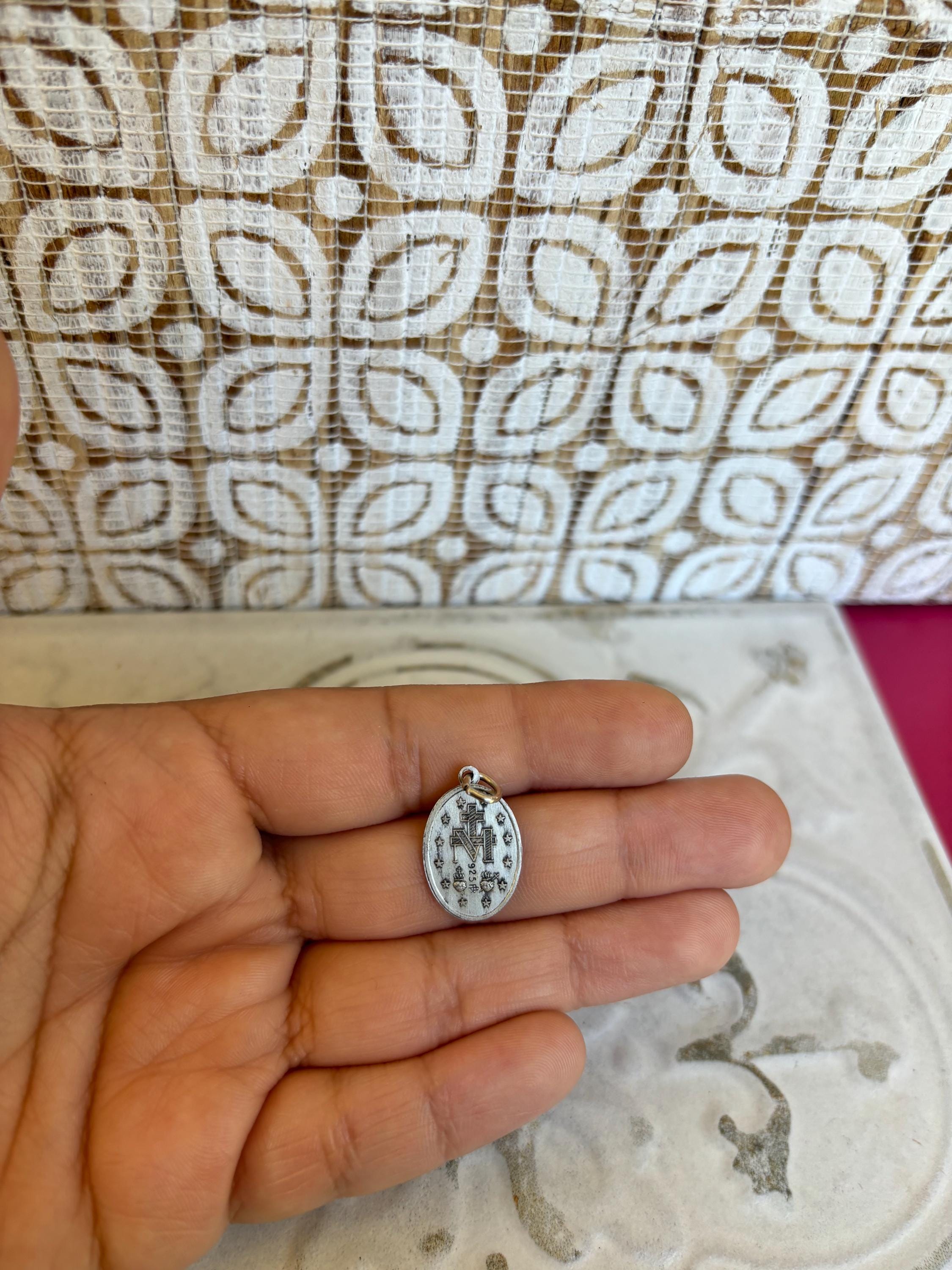 Sterling Silver Small Miraculous Medal