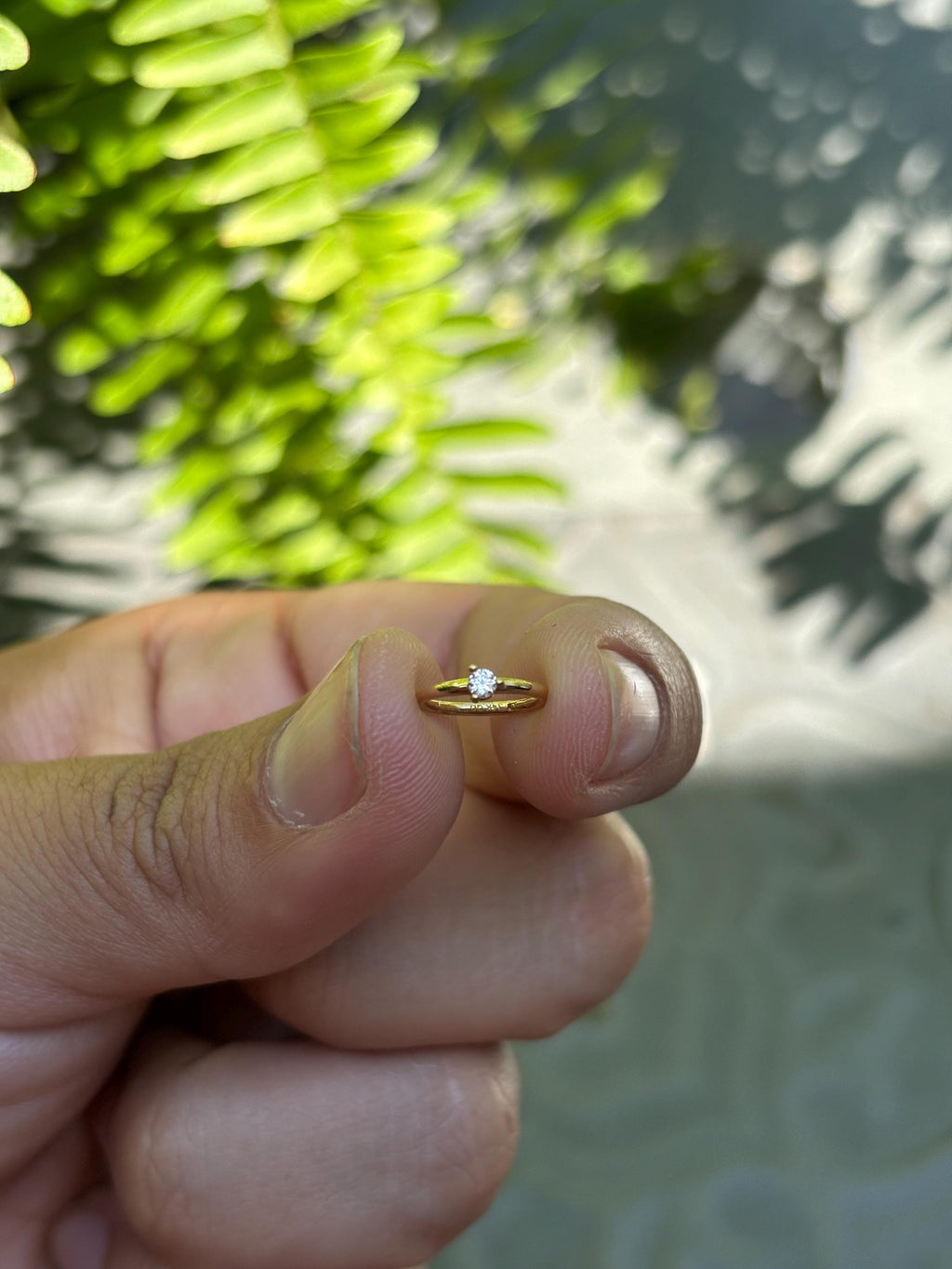 14k 18 Gauge Polished CZ 8.0mm Hinged Cartilage Ring