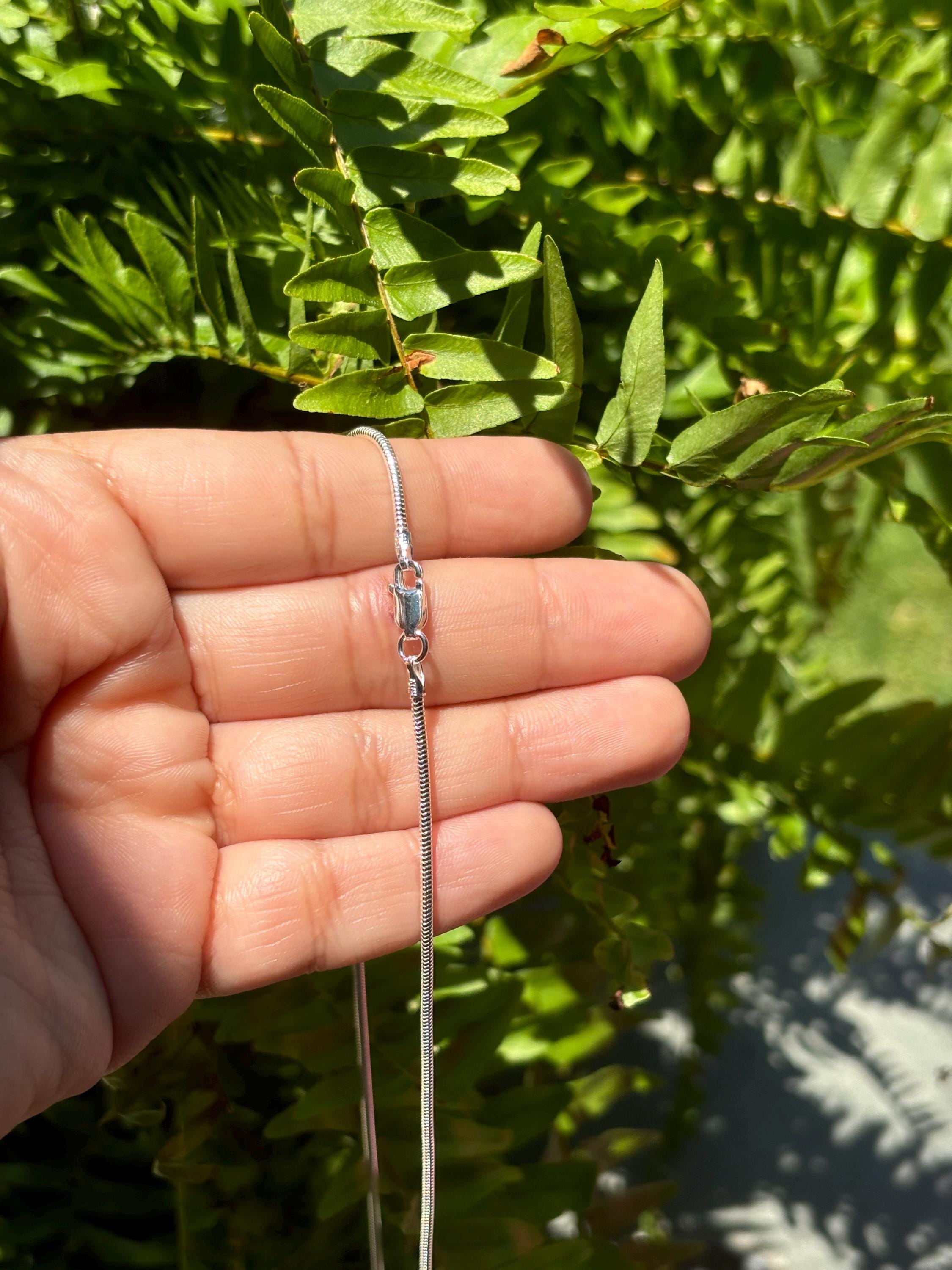 Sterling Silver Round Snake Chain