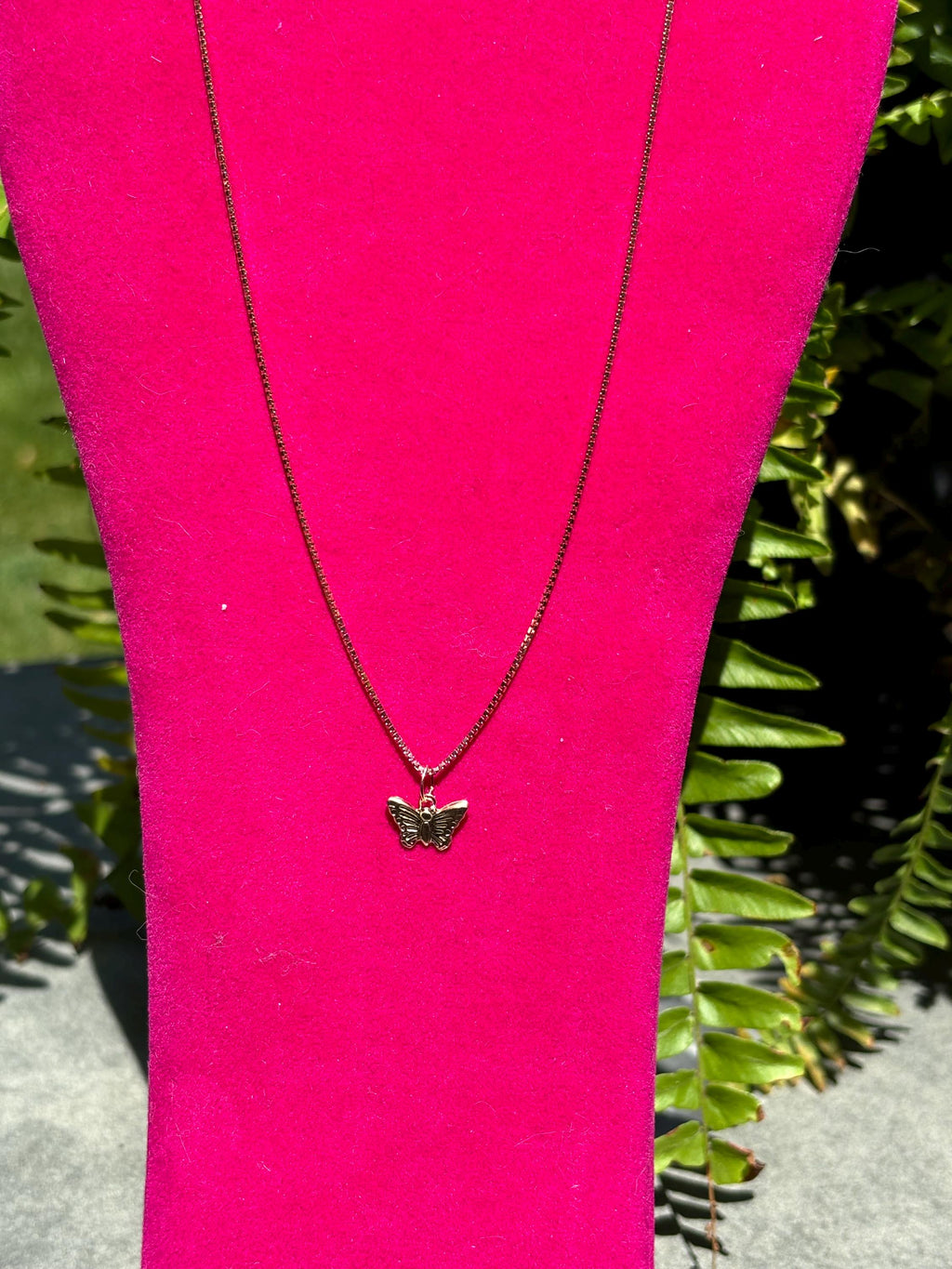 Gold Filled Mini Butterfly Charm