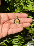 14K Yellow Gold St. Luke Medal
