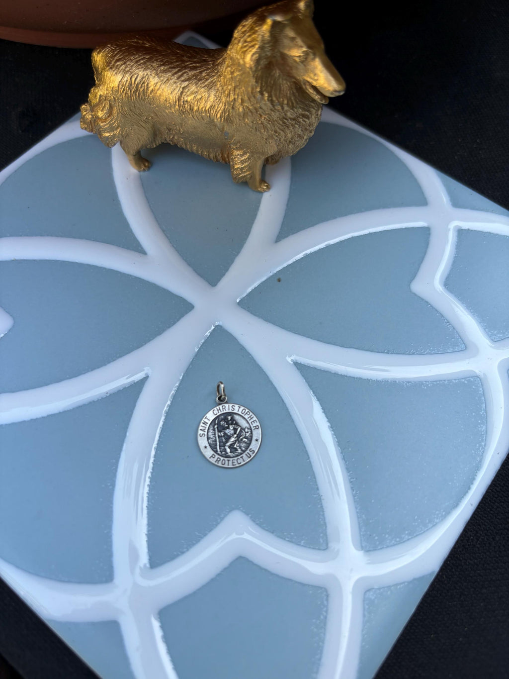 Sterling Silver St. Christopher Medal