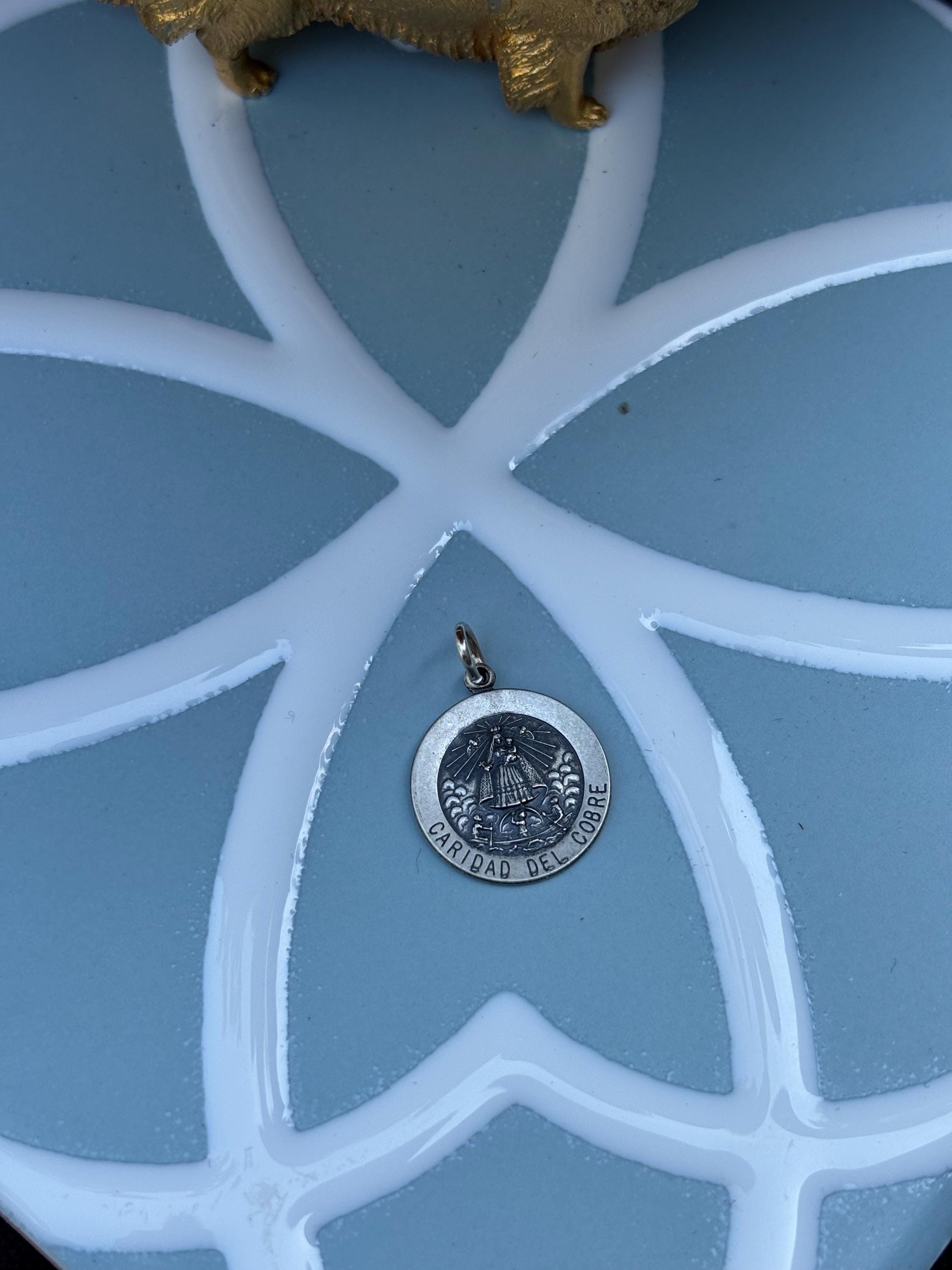 Caridad del Cobre Medal- Sterling Silver