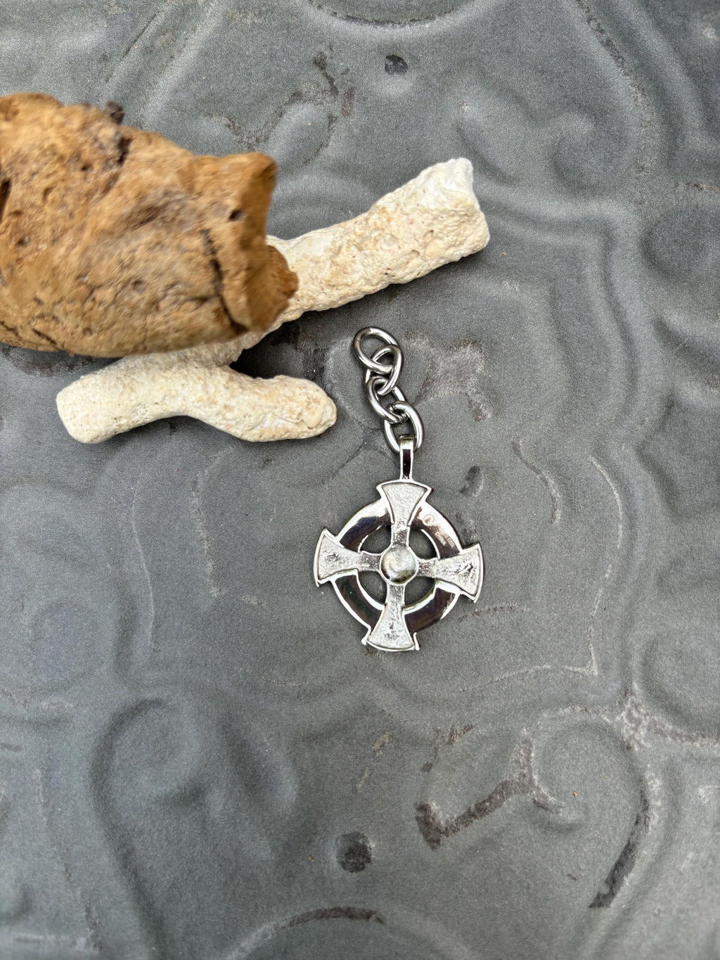 Stainless Steel Celtic Cross Charm Pendant