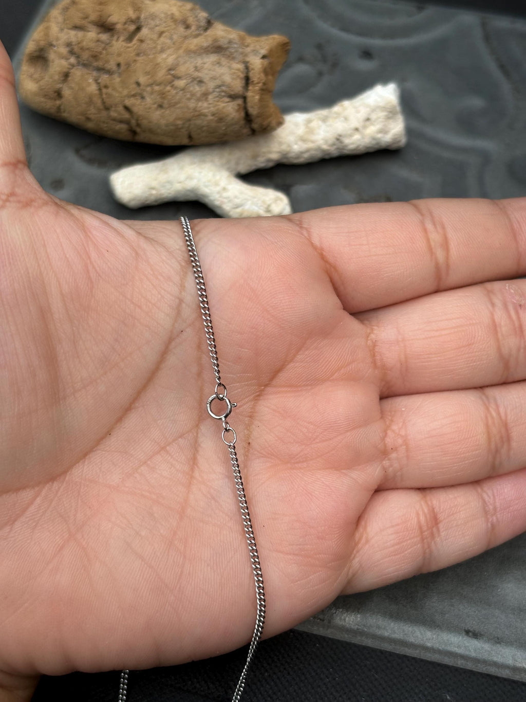 Sterling Silver Chai 18" Necklace