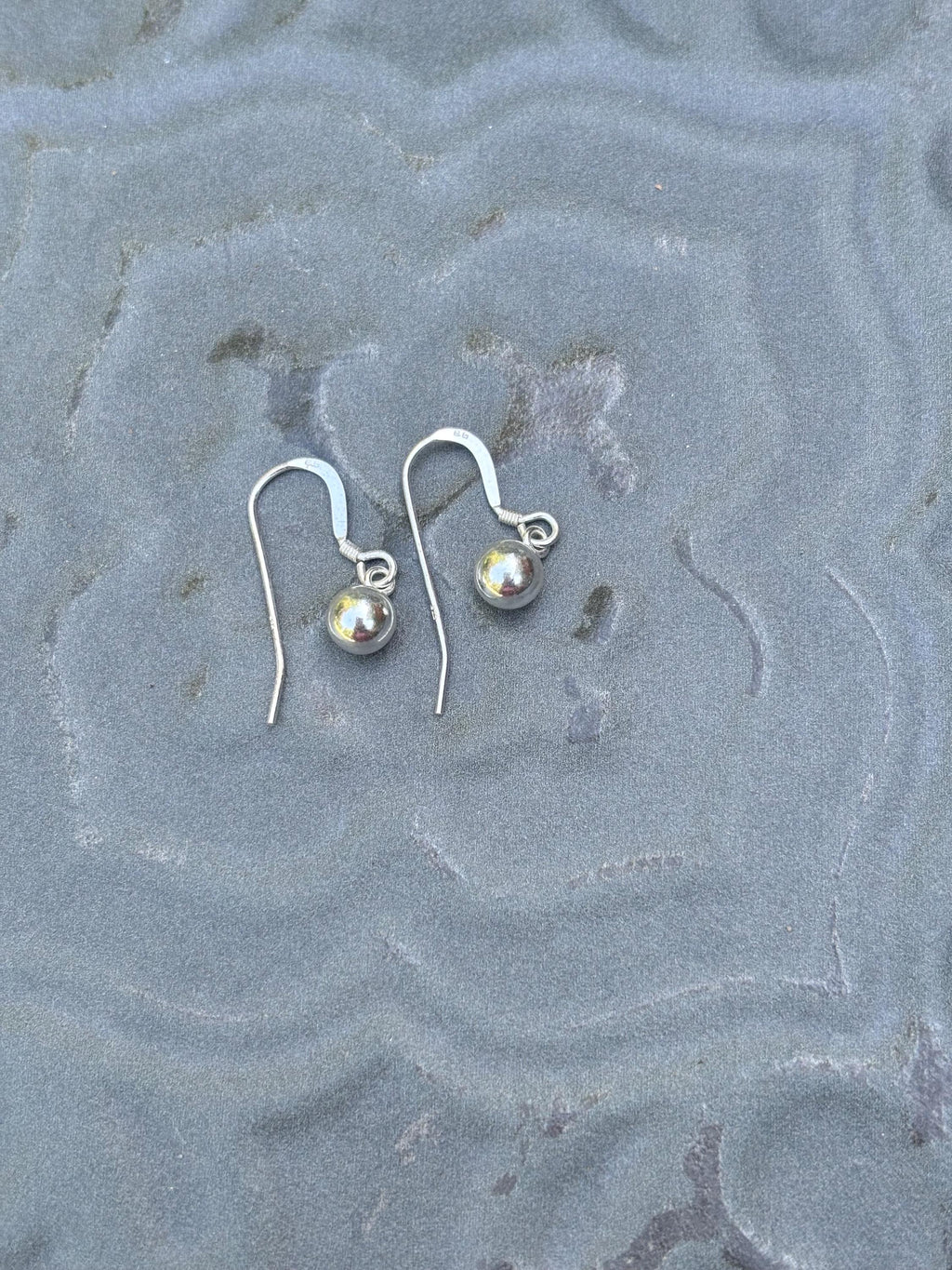 Sterling Silver Basic Ball Earrings