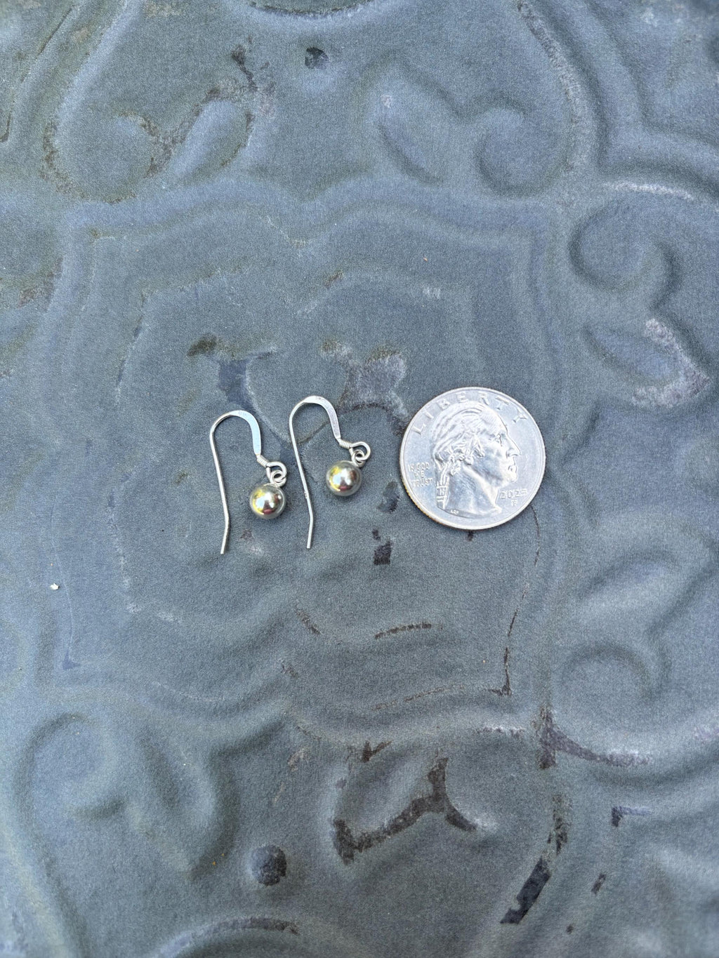 Sterling Silver Basic Ball Earrings