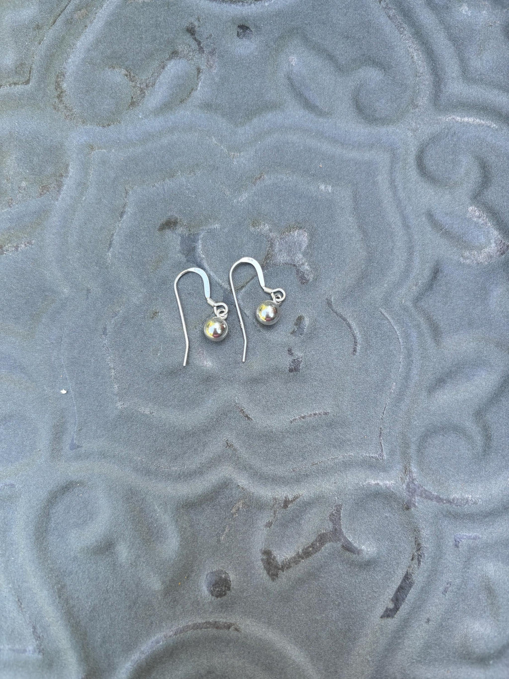Sterling Silver Basic Ball Earrings