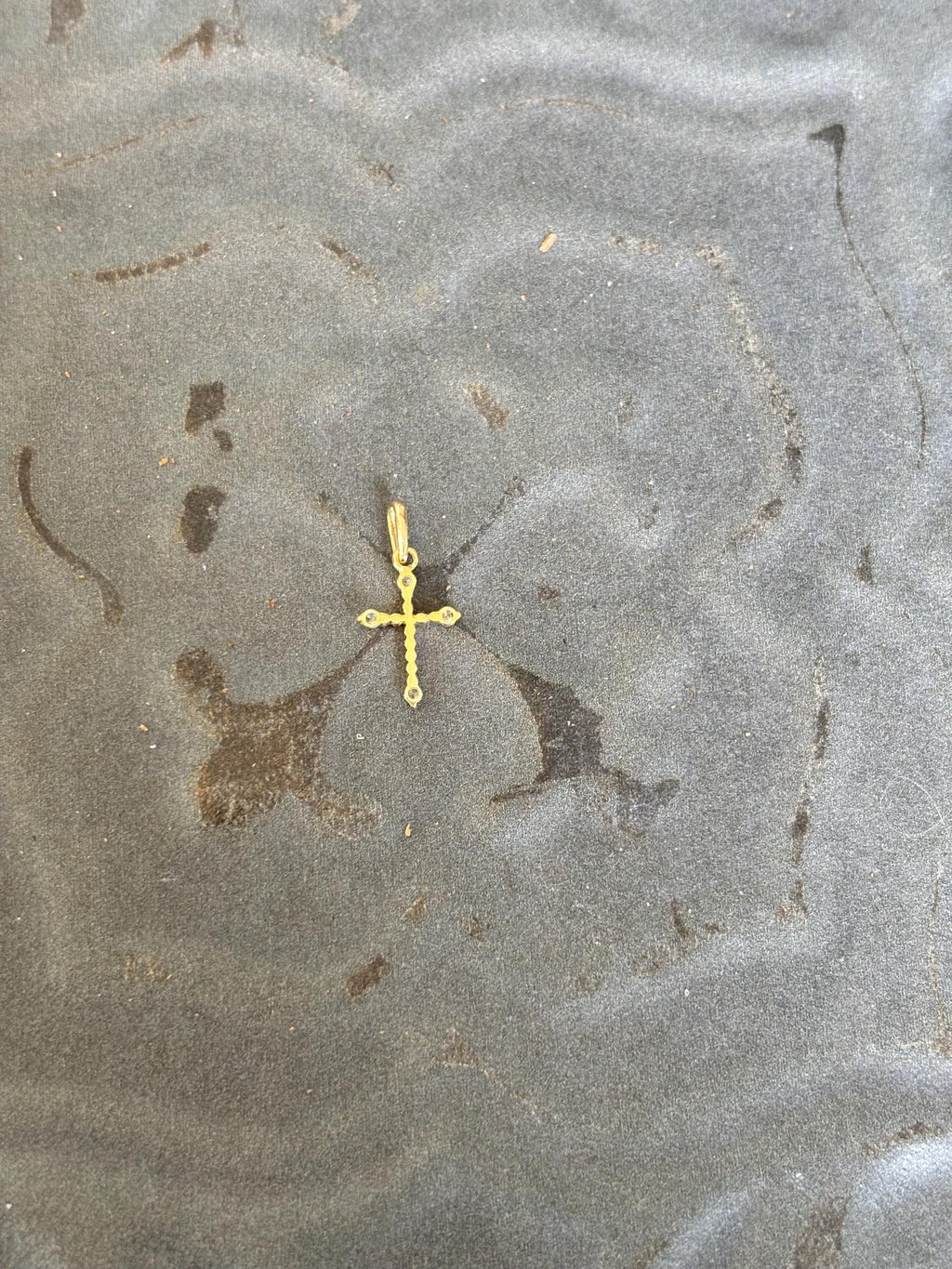 14k Cross Mini Pendant