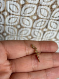 10K Small Crucifix Pendant