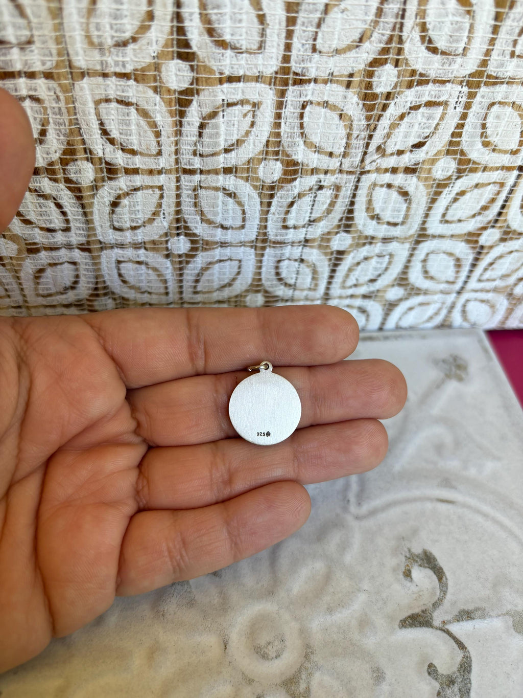 Sterling Silver Our Lady of Fatima Medal