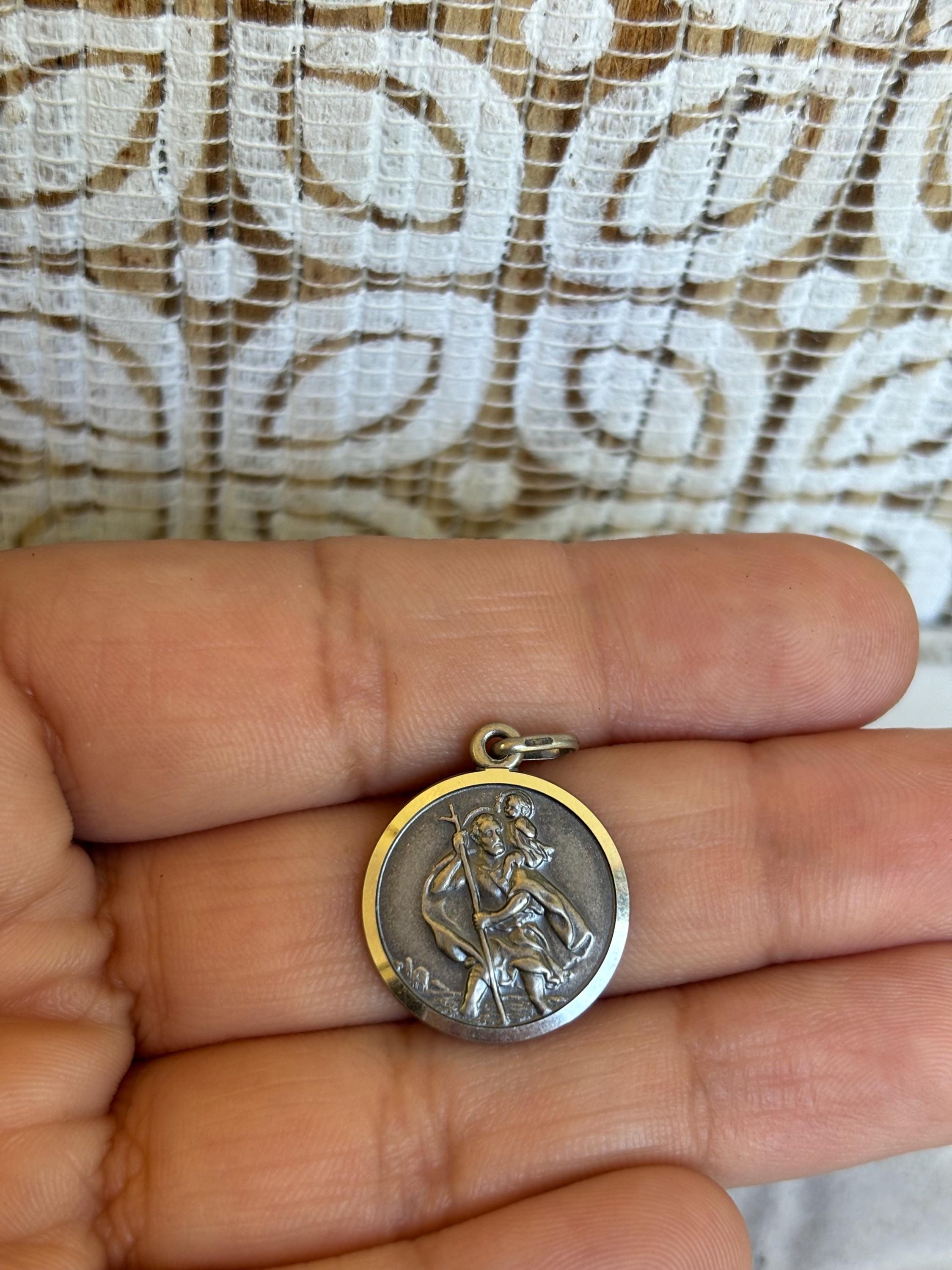 Sterling Silver St. Christopher Medal