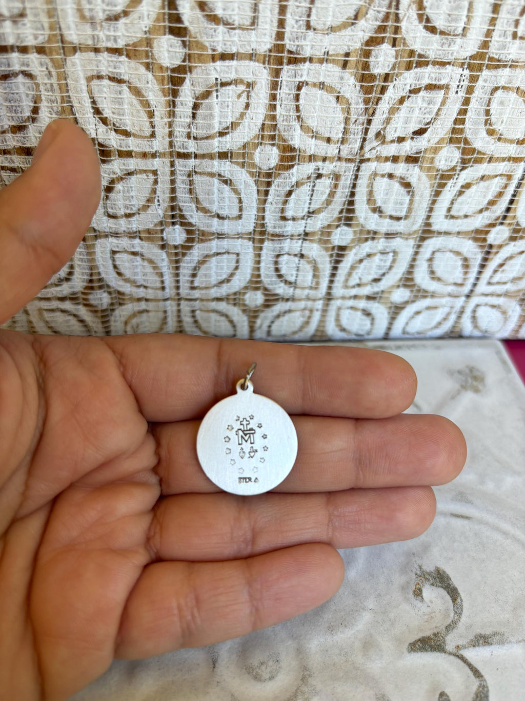 Sterling Silver Miraculous Medal Charm