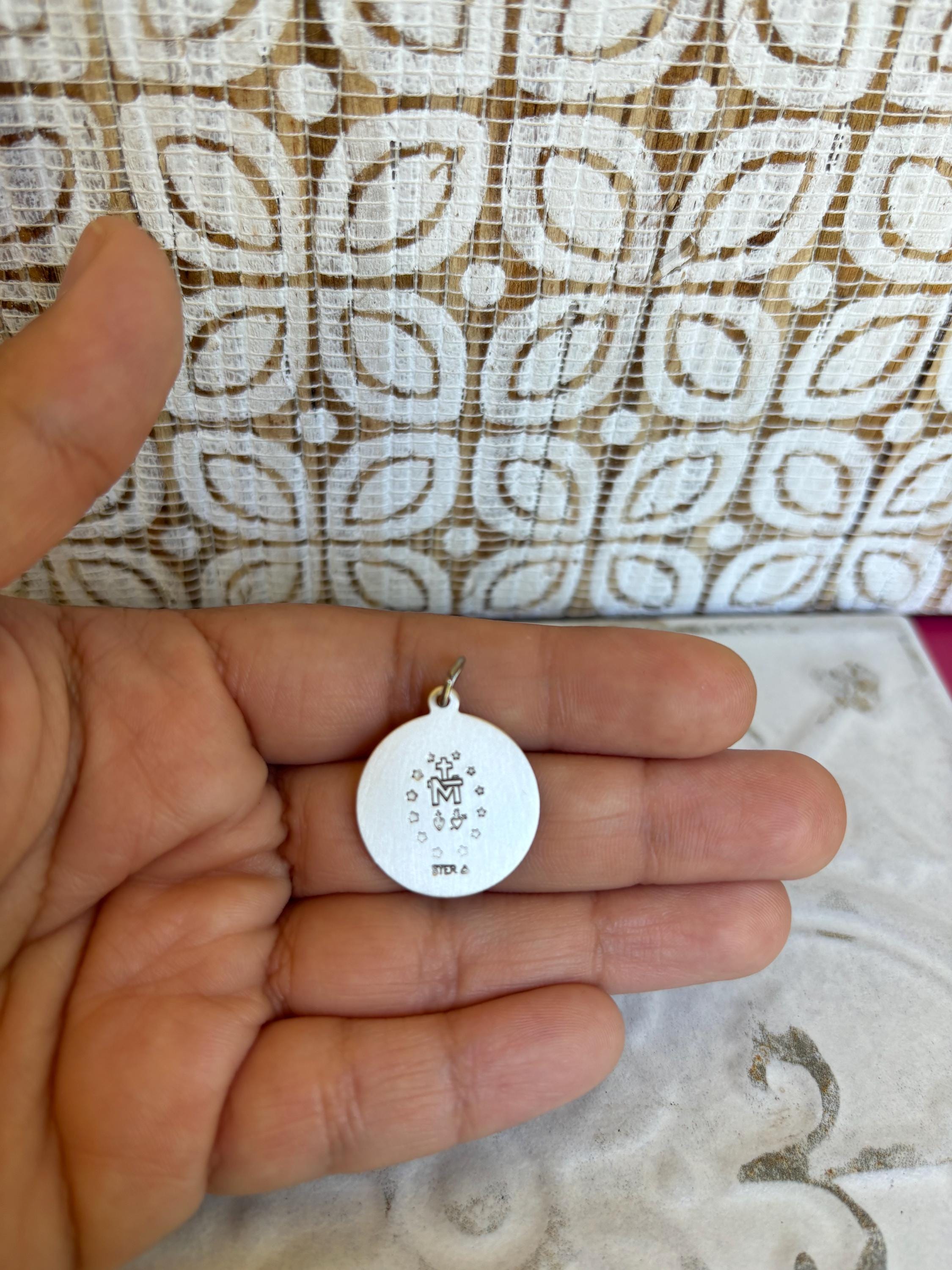 Sterling Silver Miraculous Medal Charm