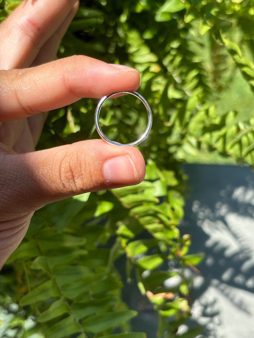 Sterling Silver Simple Band