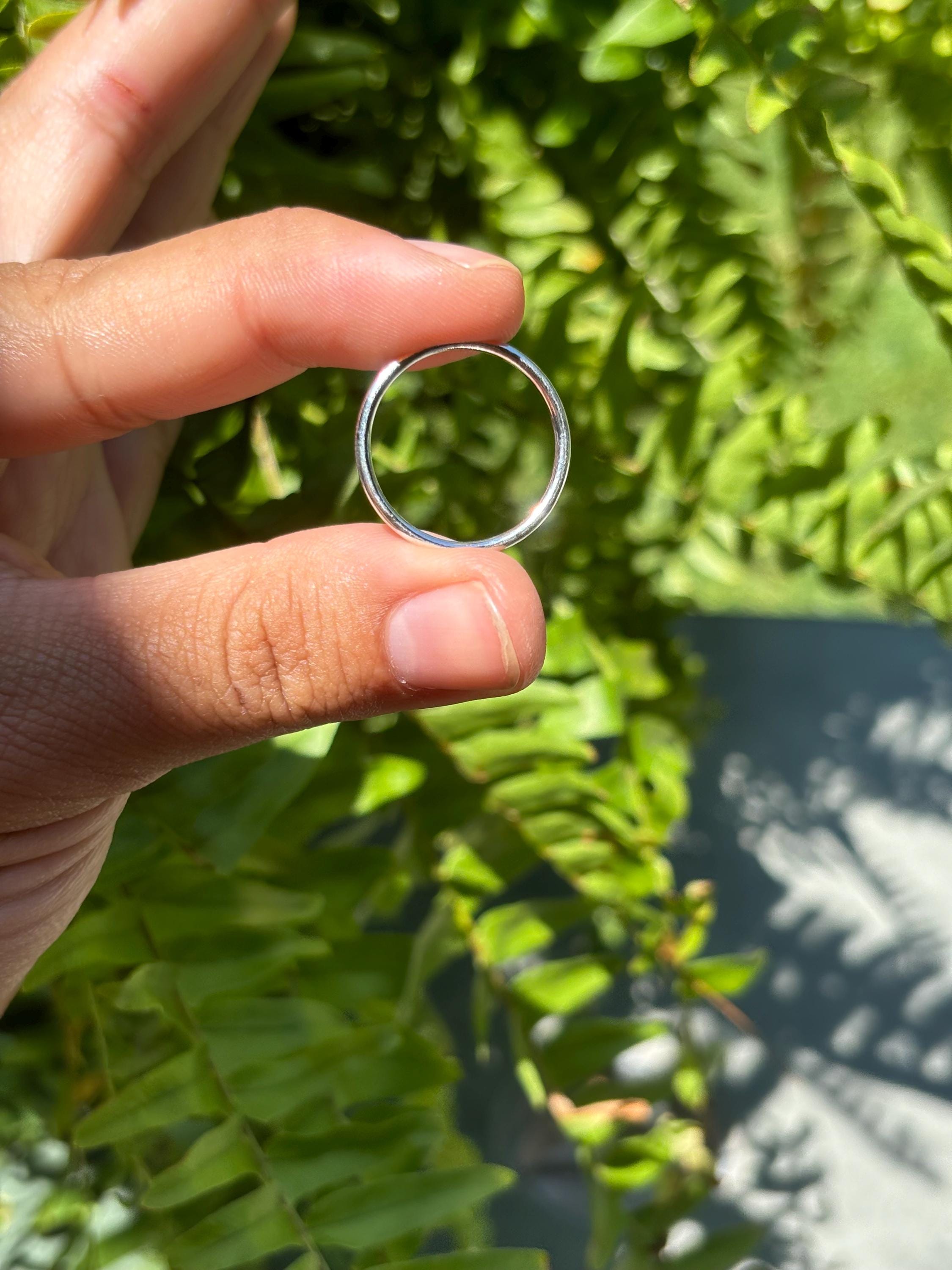 Sterling Silver Simple Band