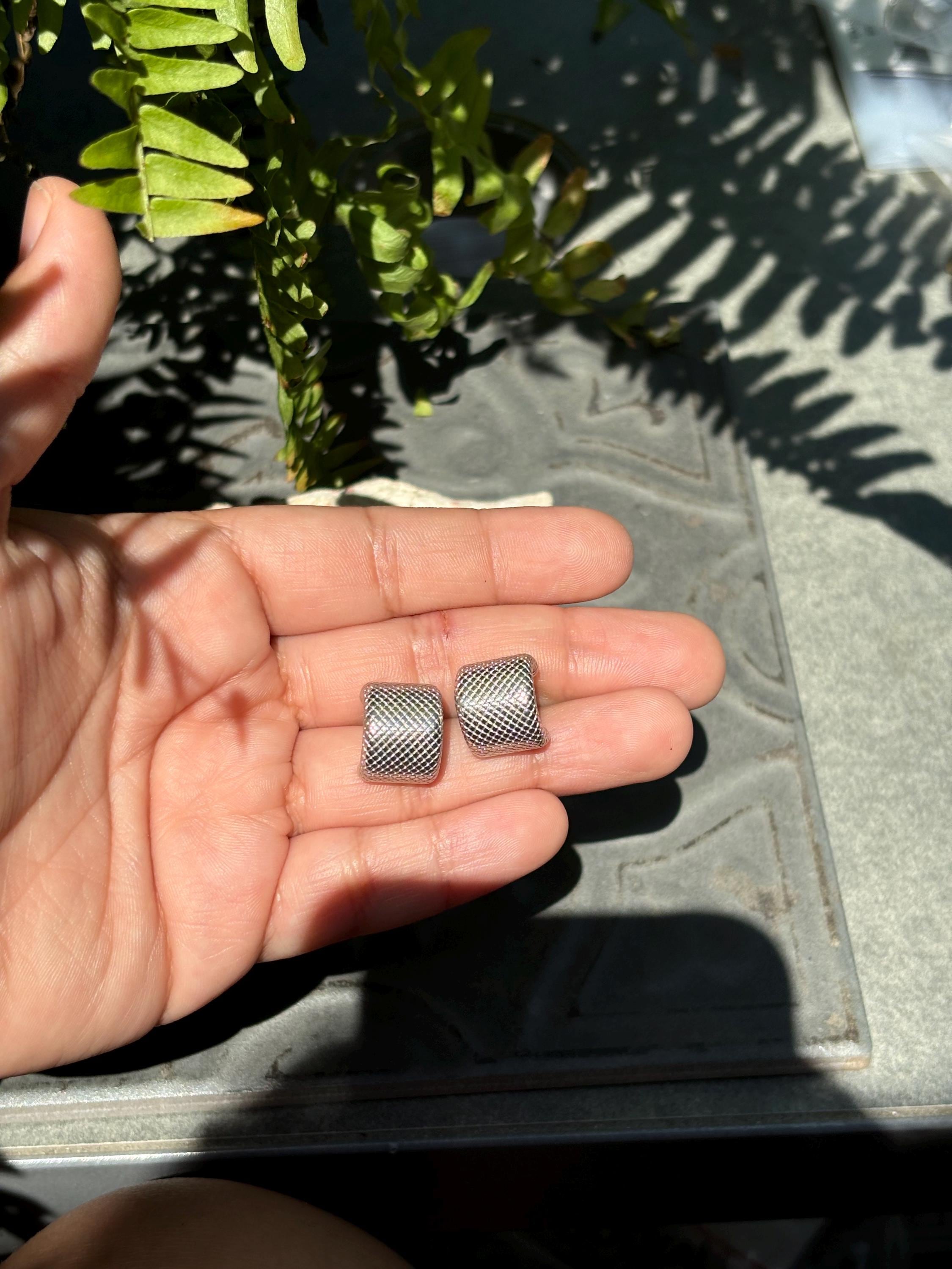 Thick Textured Cuff Earrings