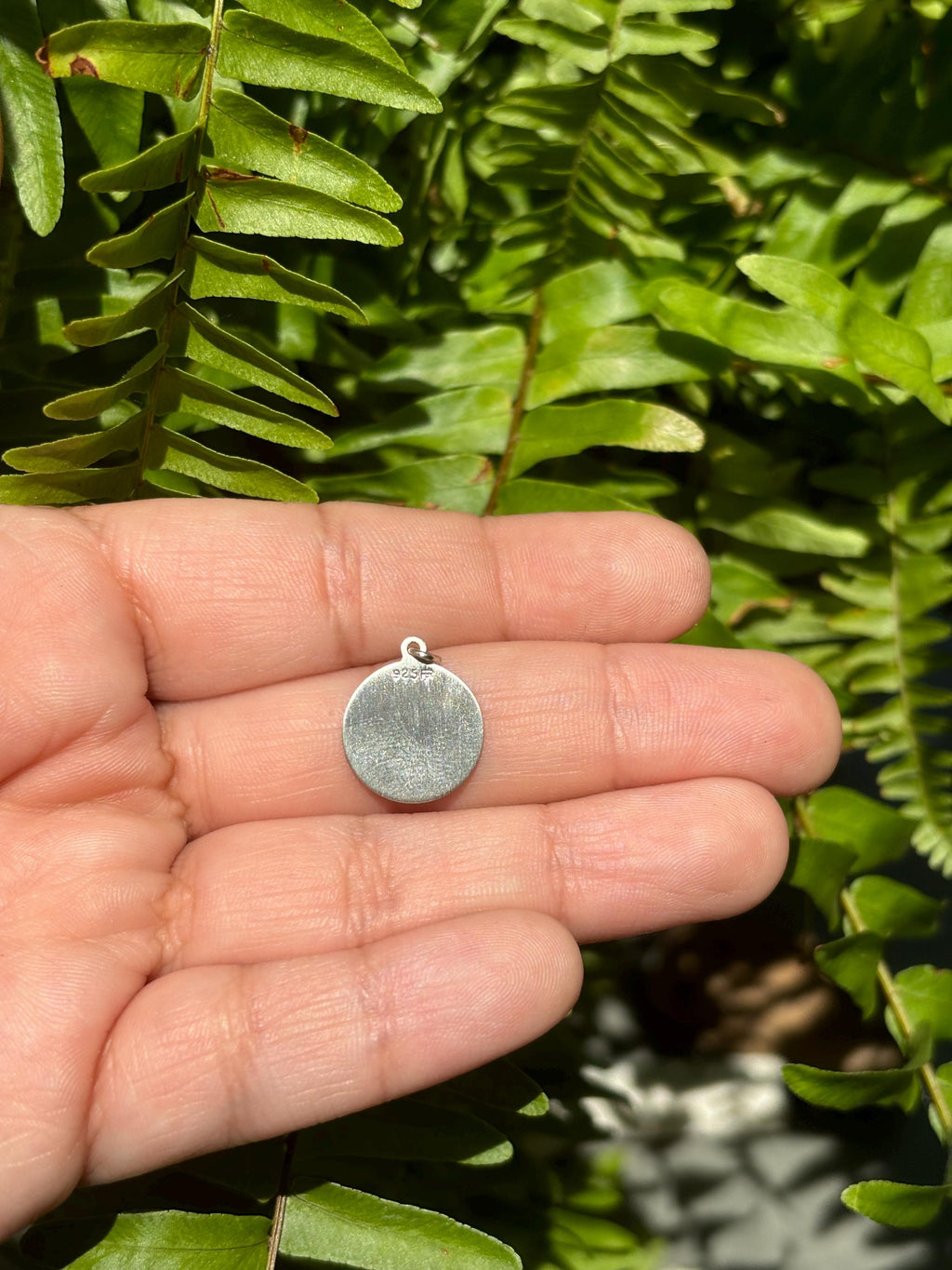 Sterling Silver Round St. Jude Thaddeus Medal