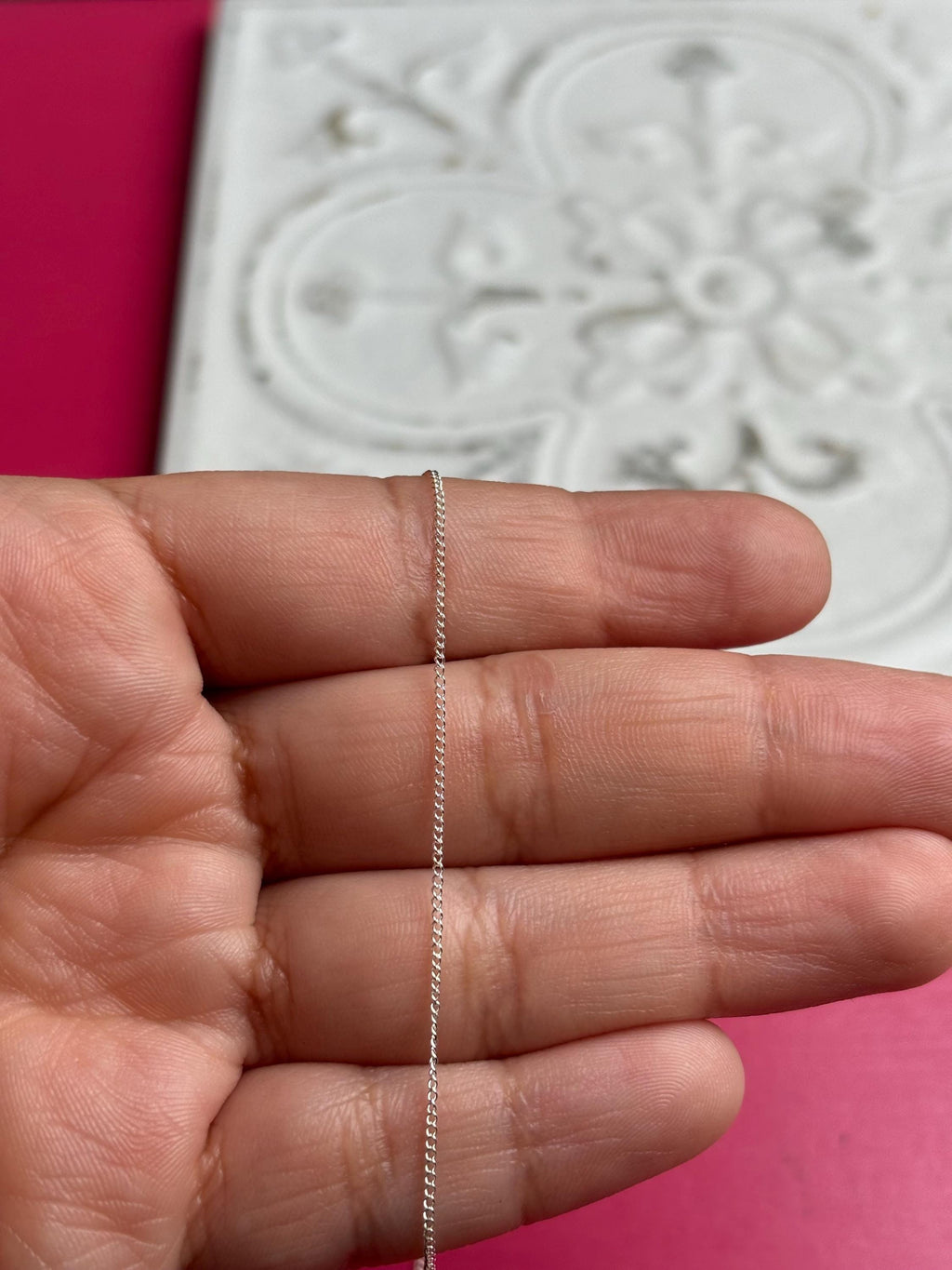 Sterling Silver Curb Chain
