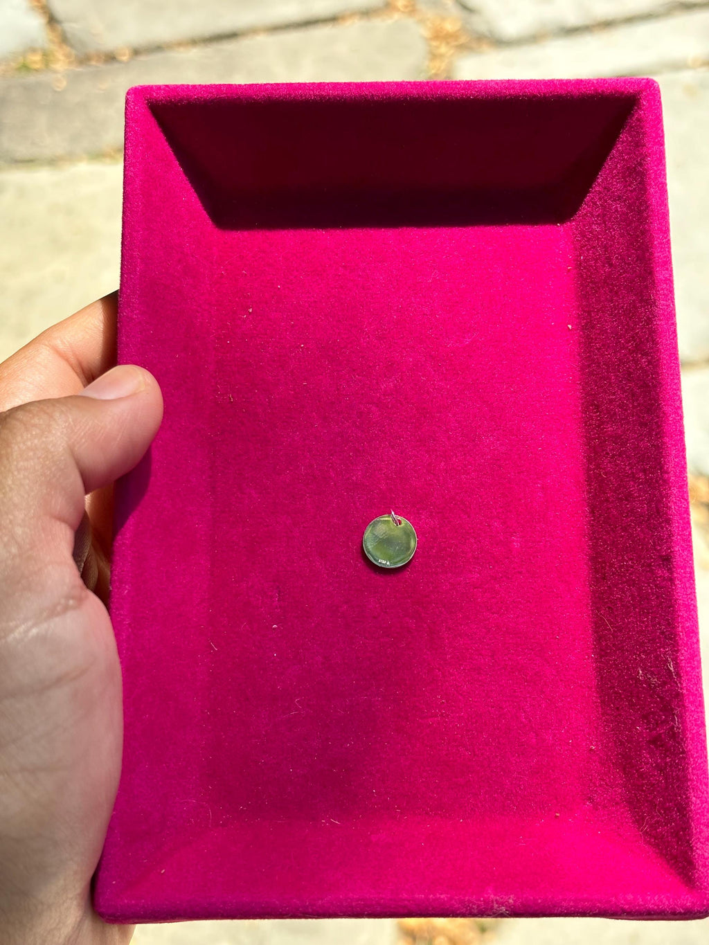Sterling Silver Mini Faith Over Fear Pendant