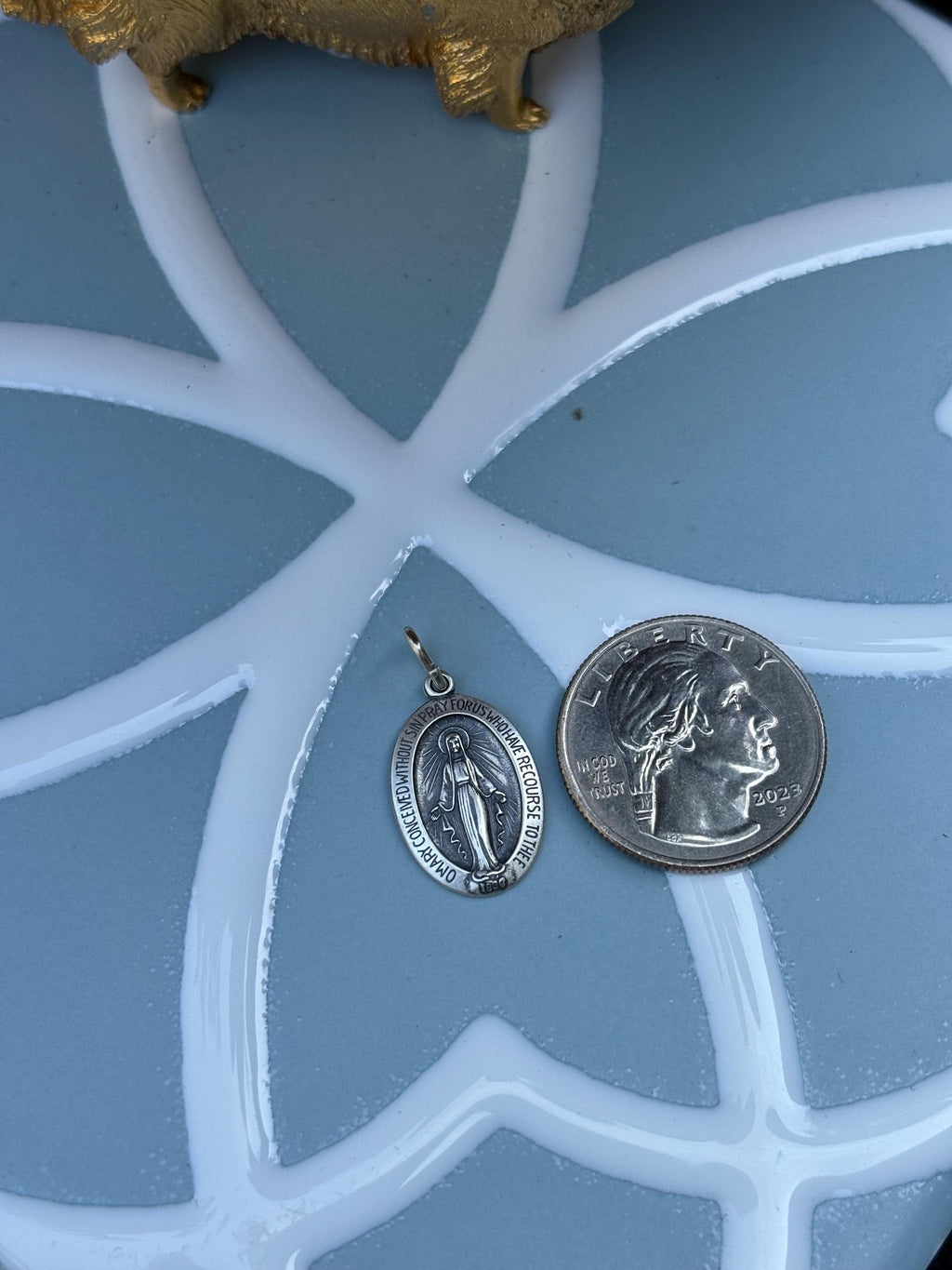 Miraculous Medal- Sterling Silver