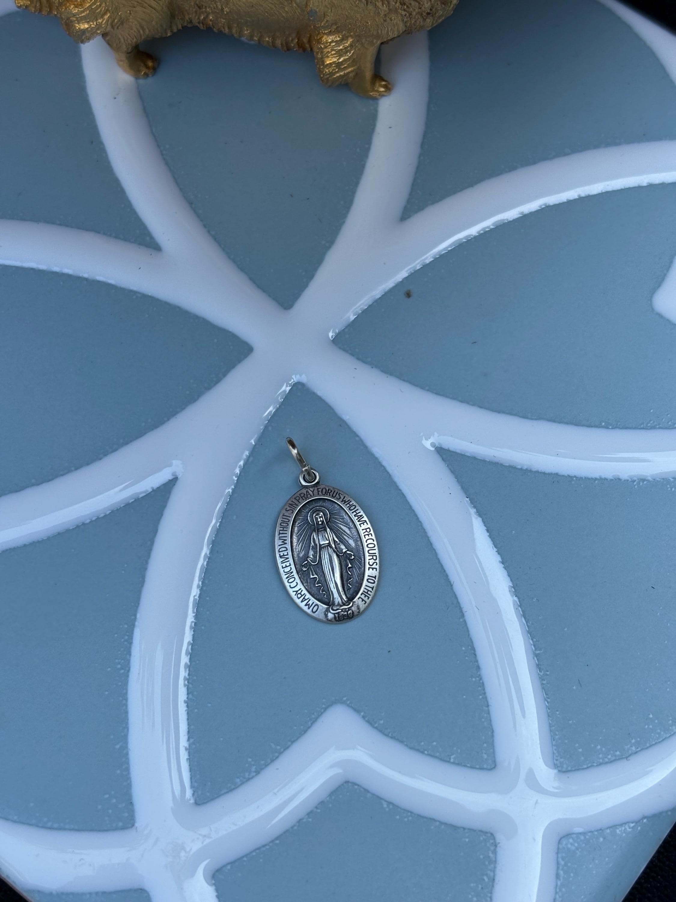 Miraculous Medal- Sterling Silver