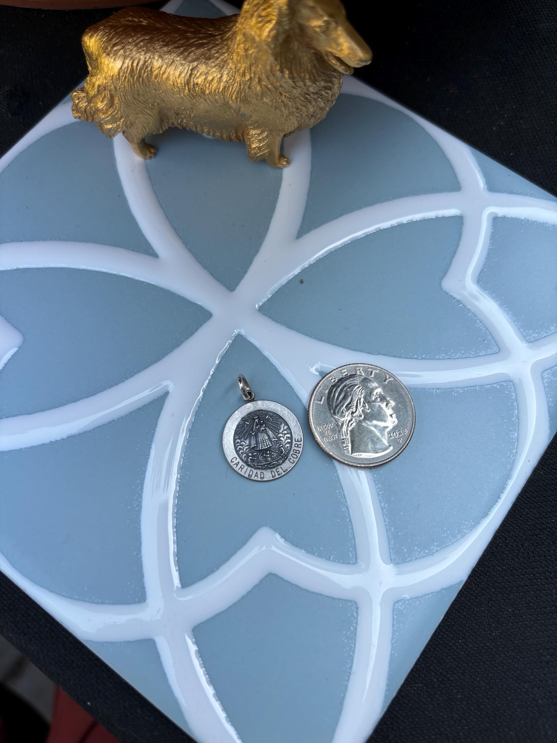 Caridad del Cobre Medal- Sterling Silver
