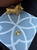 Matka Boska Medal Pendant- Sterling Silver 24k Gold-plated