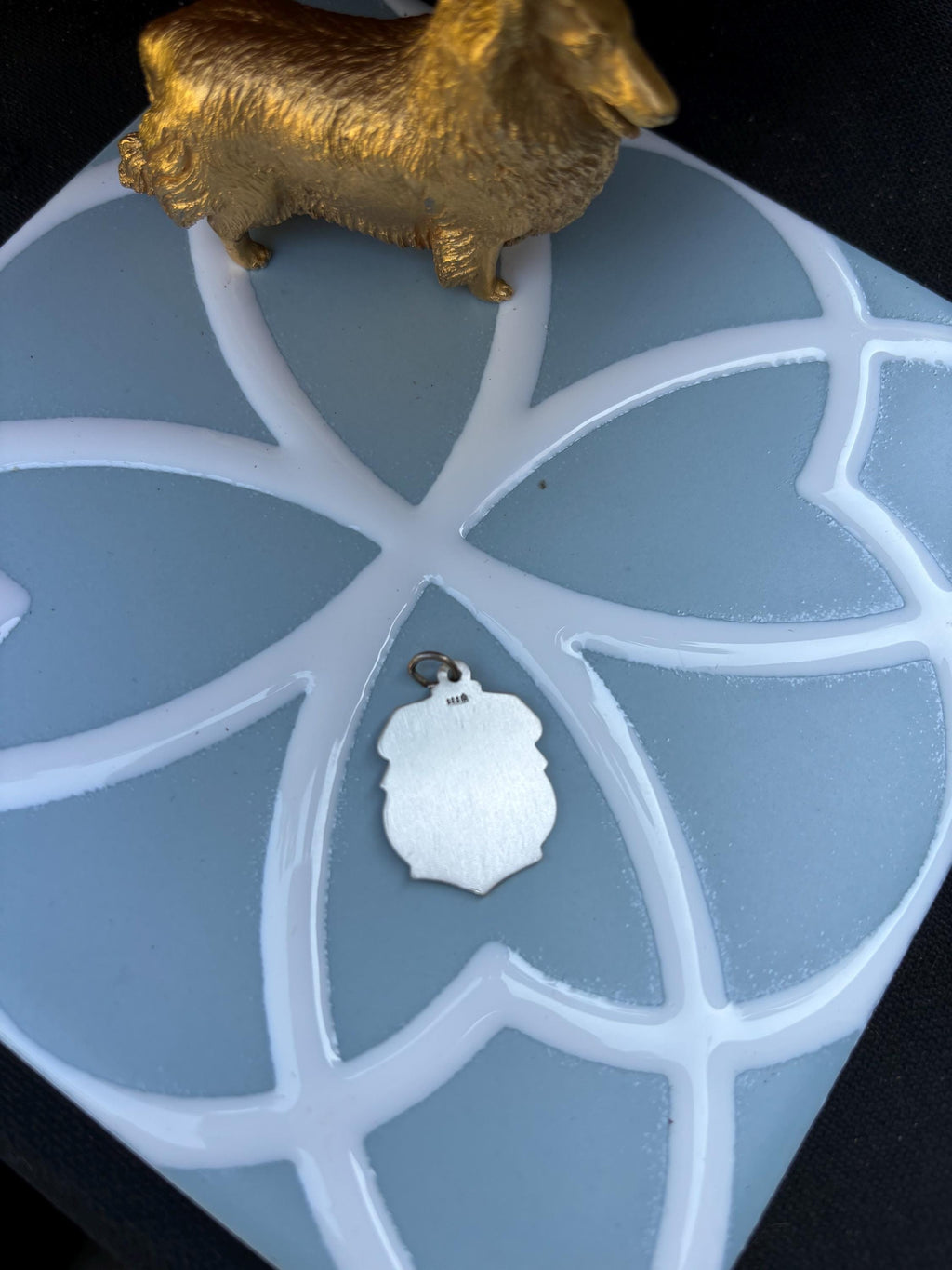 Sterling Silver- St. Michael Shield Medal