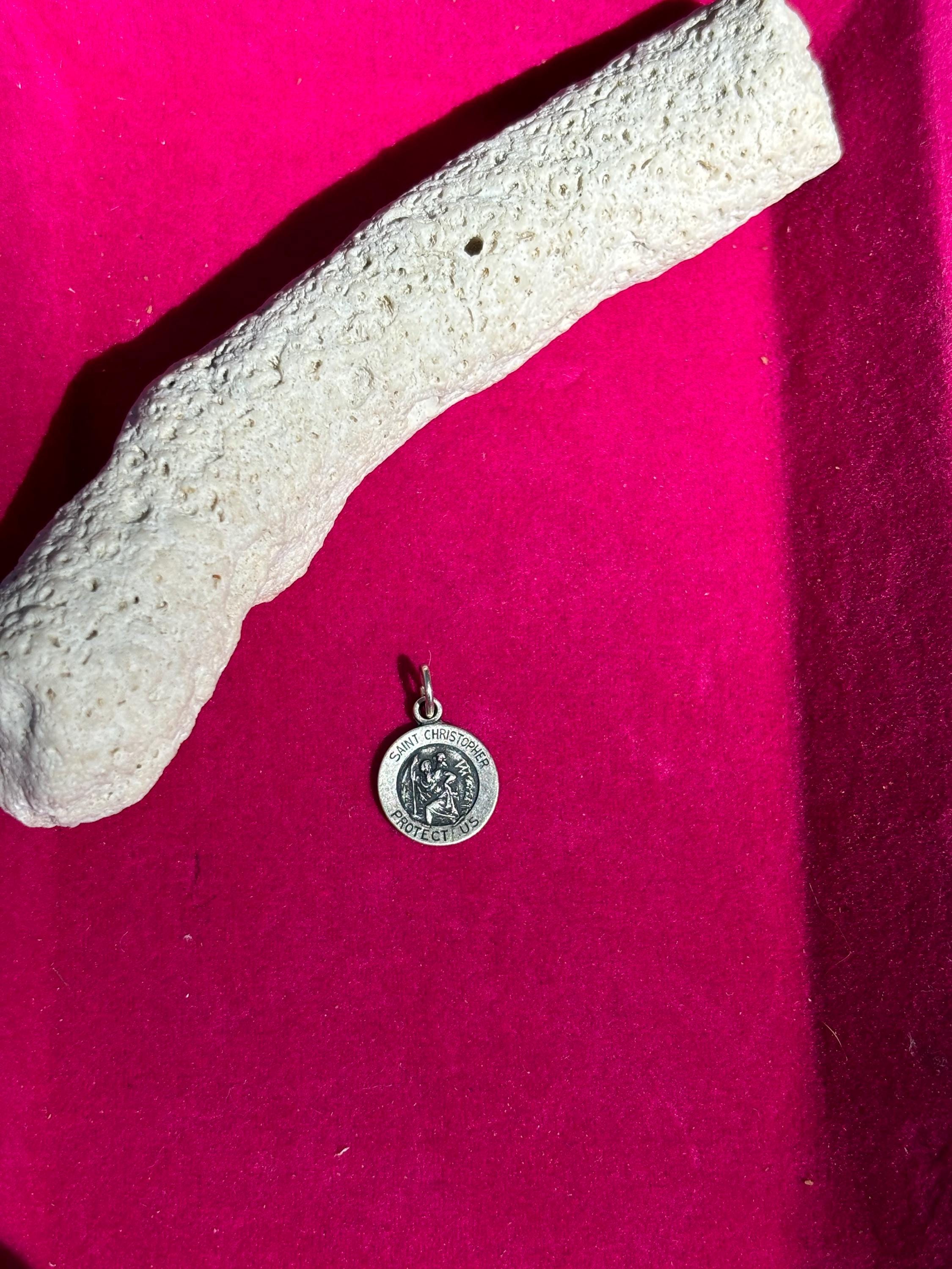 Sterling Silver St. Christopher Medal