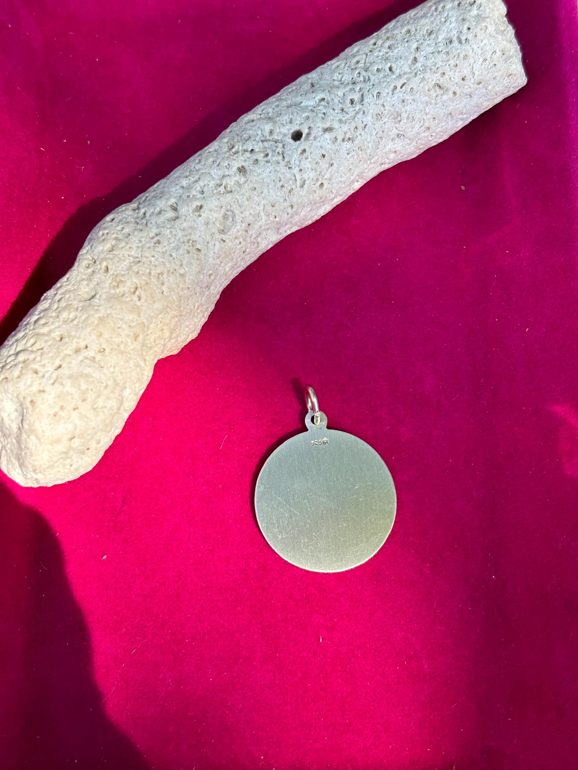 Sterling Silver St. Christopher Medal