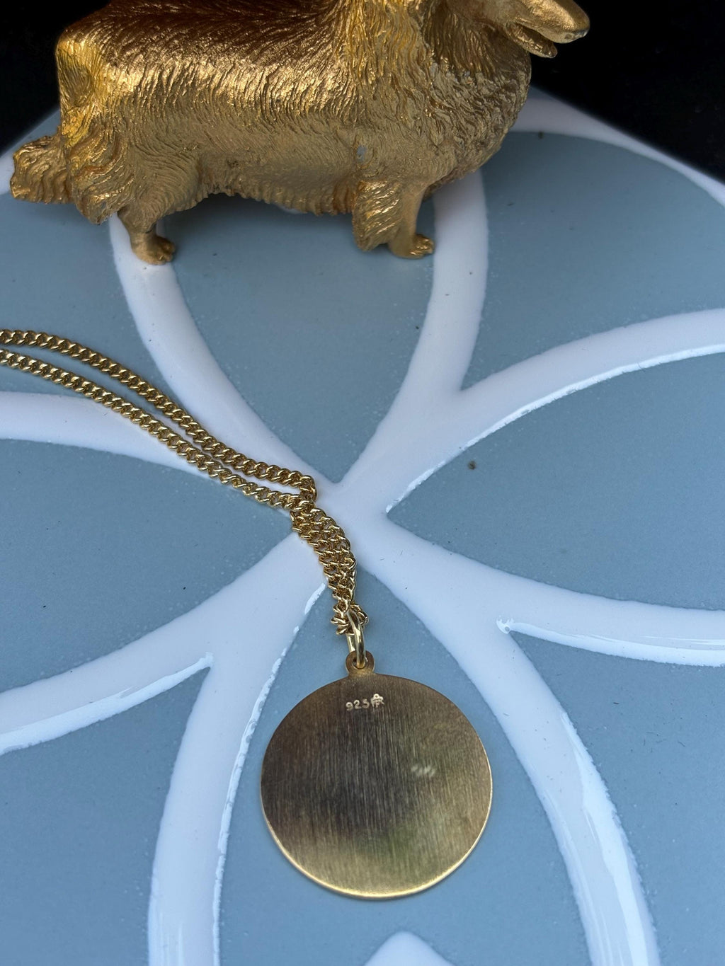 Sterling Silver St. Christopher Medal Necklace