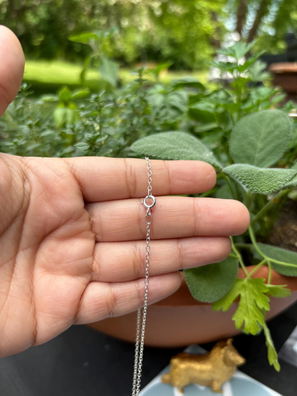 Sword Necklace- Sterling Silver