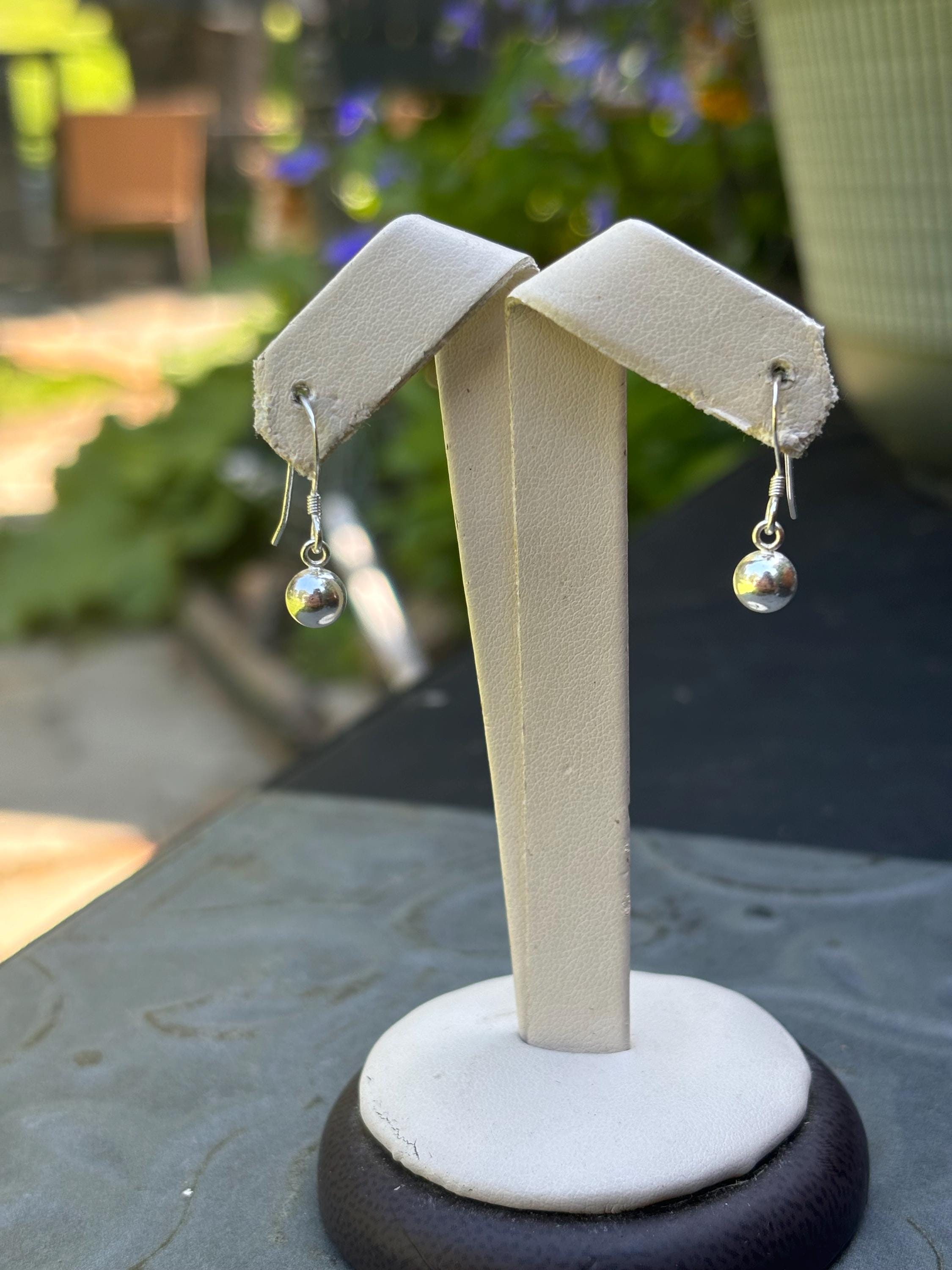 Sterling Silver Basic Ball Earrings