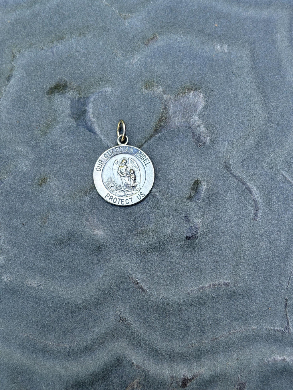 Sterling Silver Our Guardian Angel Charm