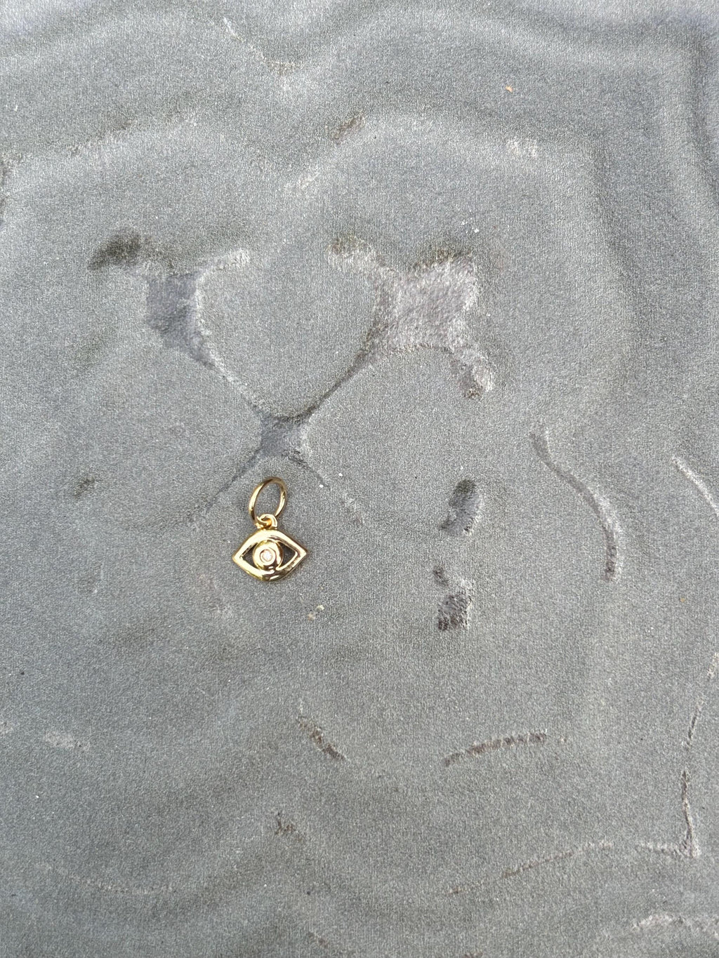 Gold Mini Third Eye Charm