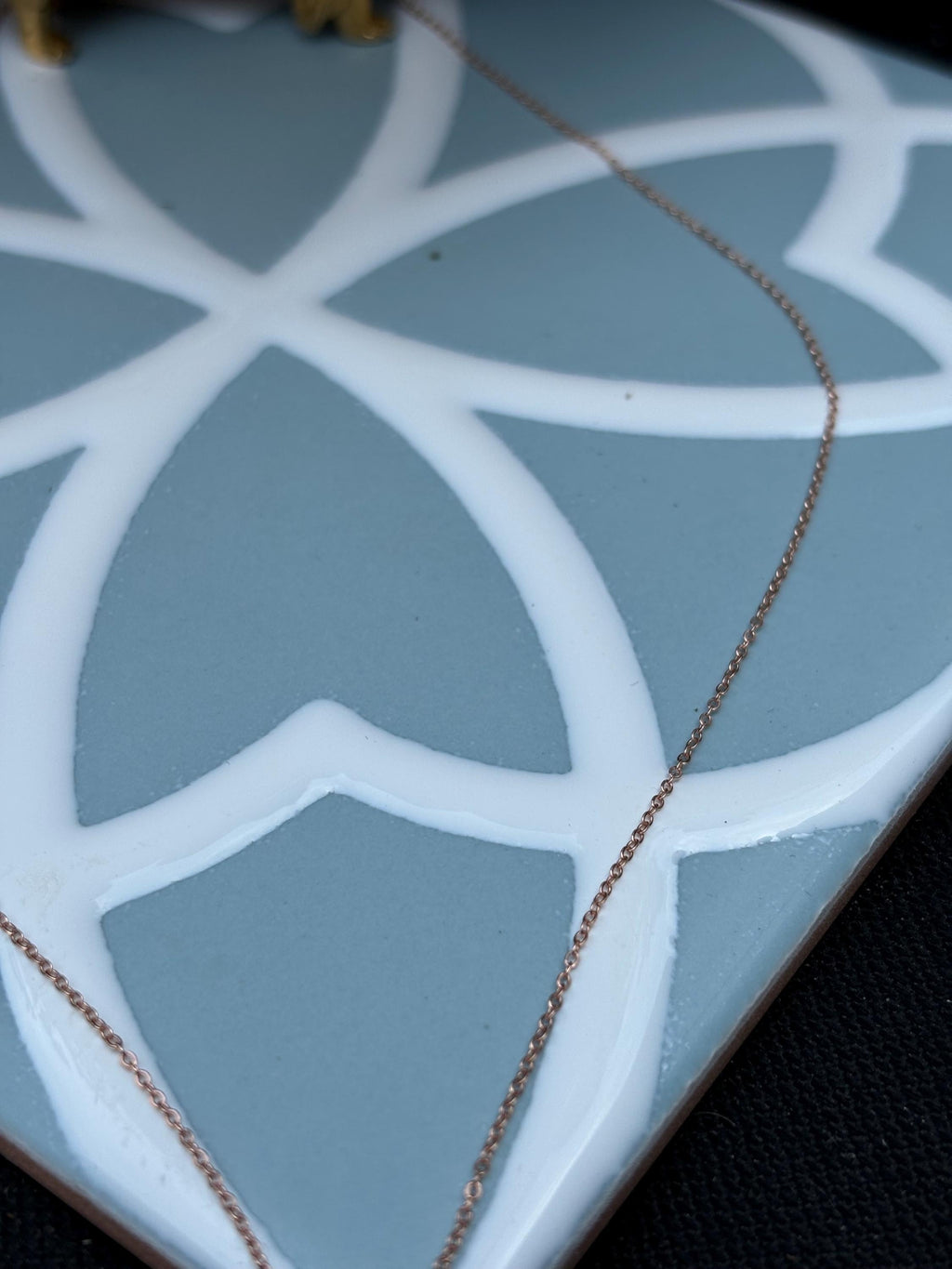 Rose Gold Flat Chain