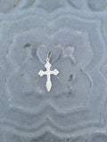 Sterling Silver Eastern Orthodox Cross Charm