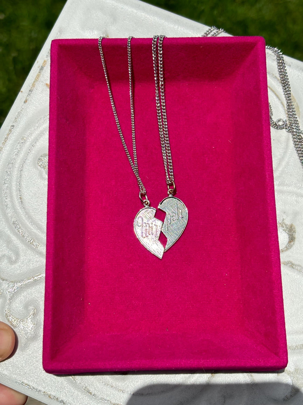 Sterling Silver Miz Pah 24" Necklace