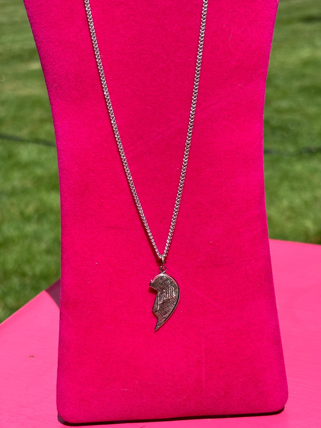 Sterling Silver Miz Pah 24" Necklace