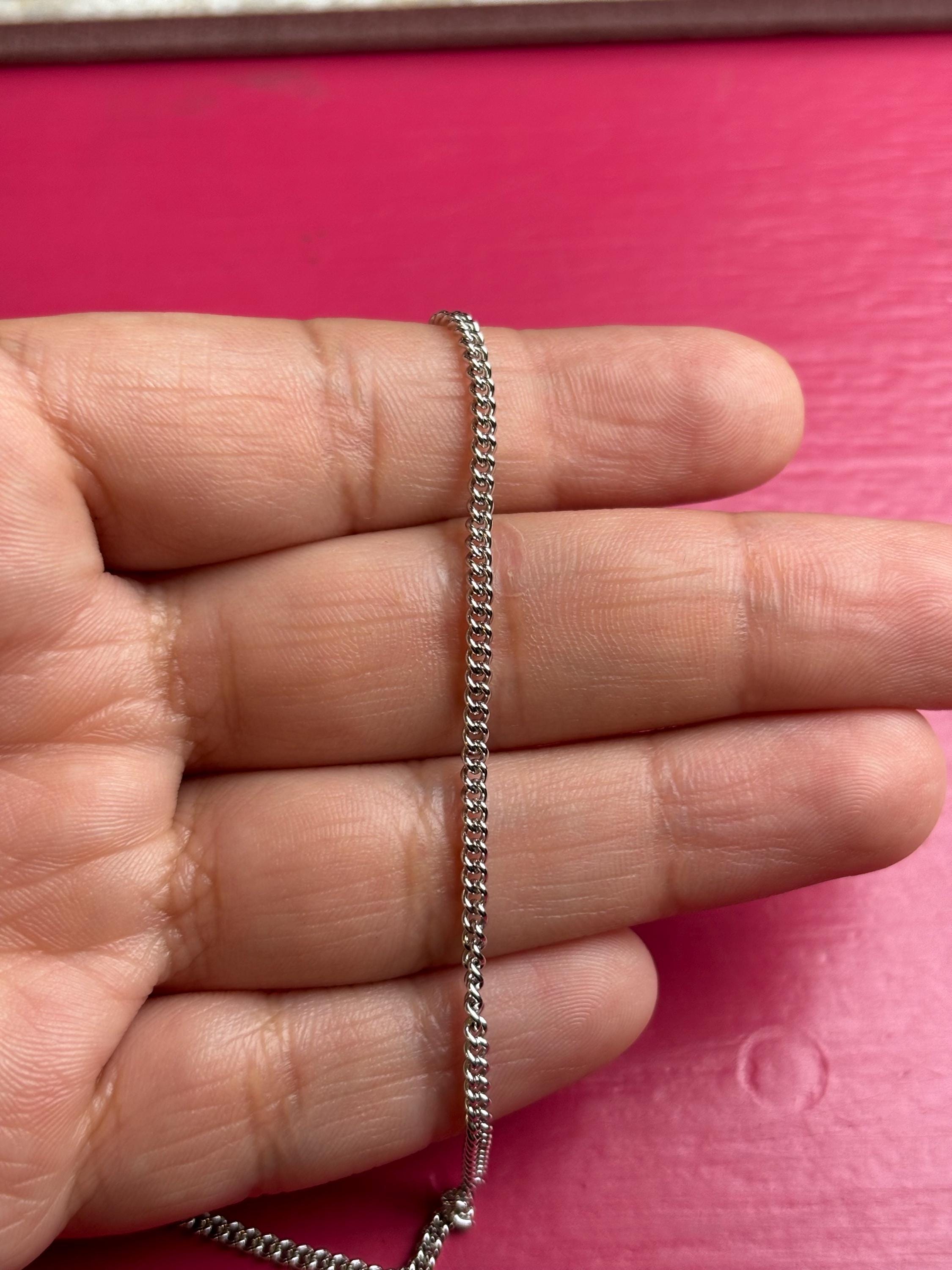 Sterling Silver Continuous Curb Chain
