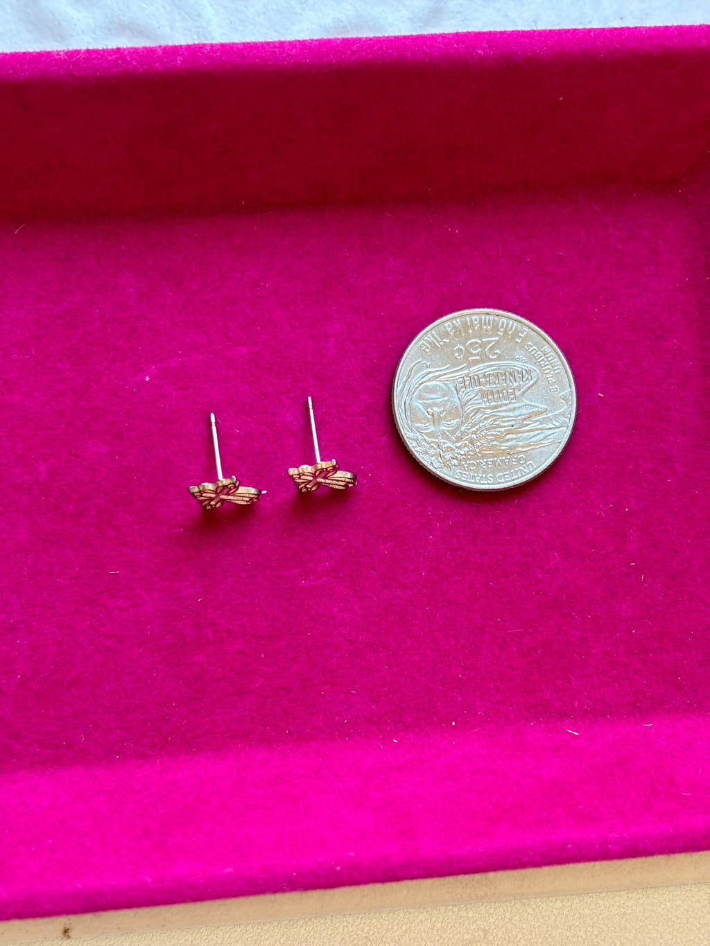 Sterling Silver Small Detail Cross Earrings