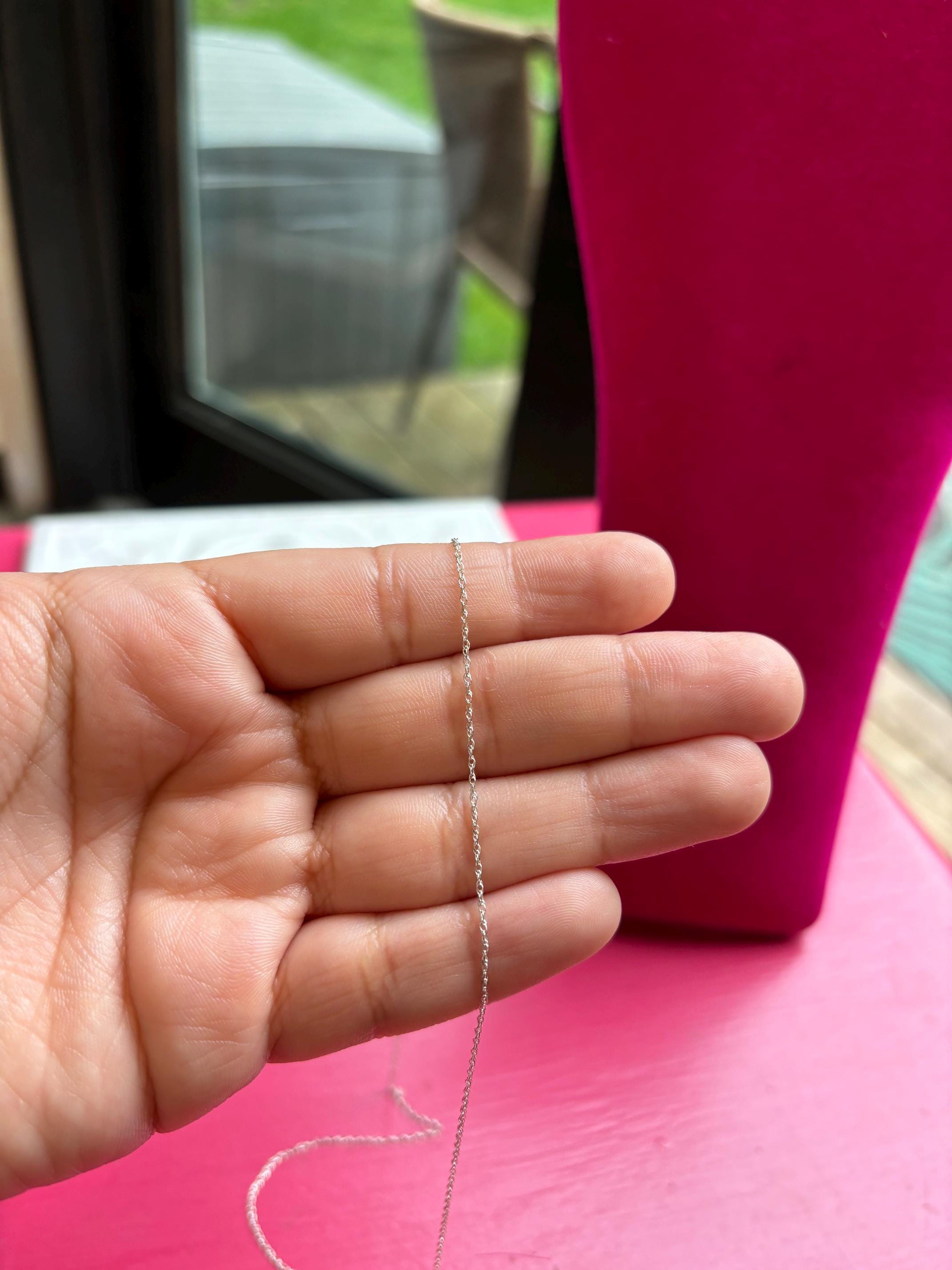 Sterling Silver Simple Rope Chain