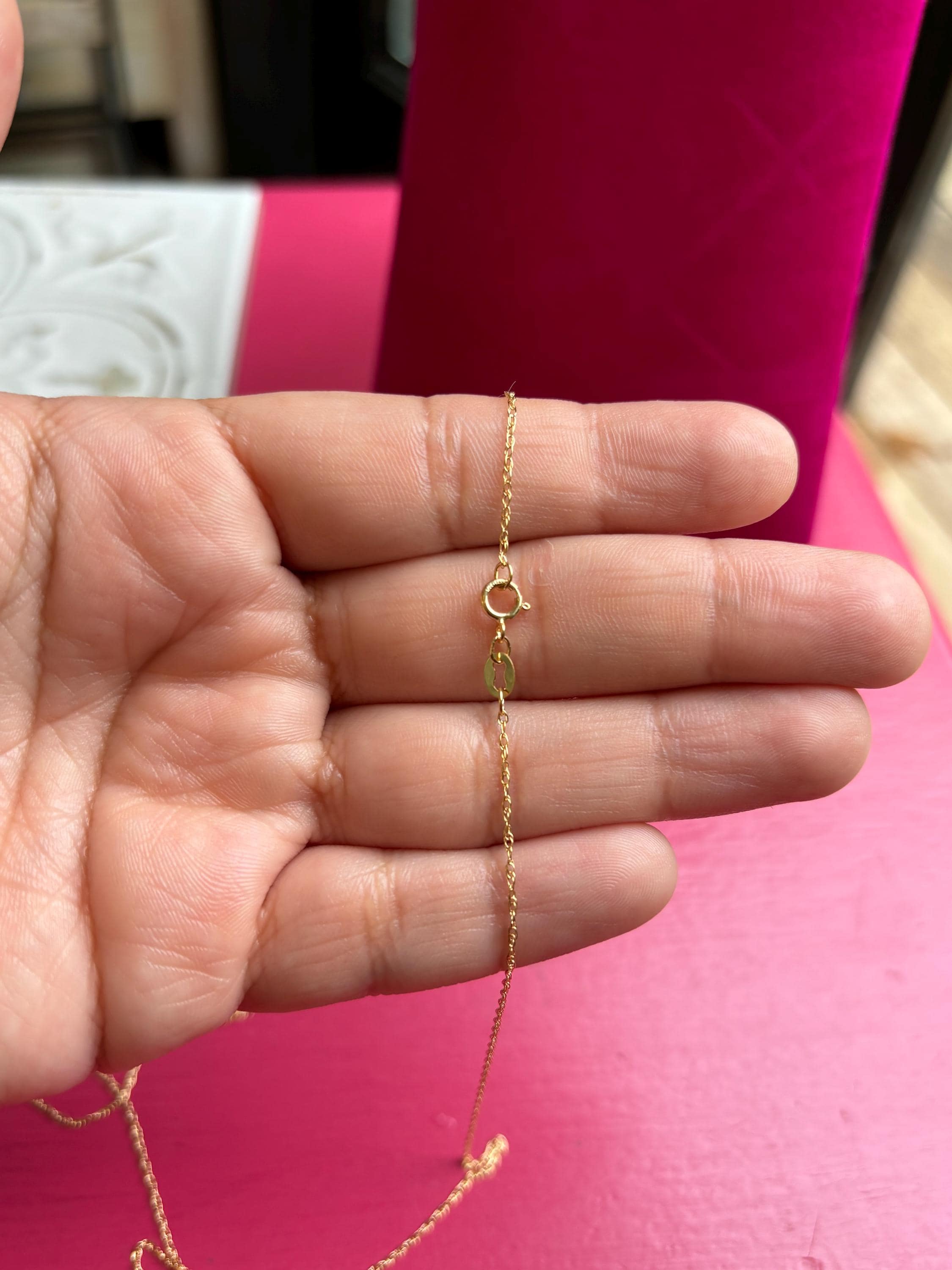 14K Yellow Gold-Filled Rope Chain
